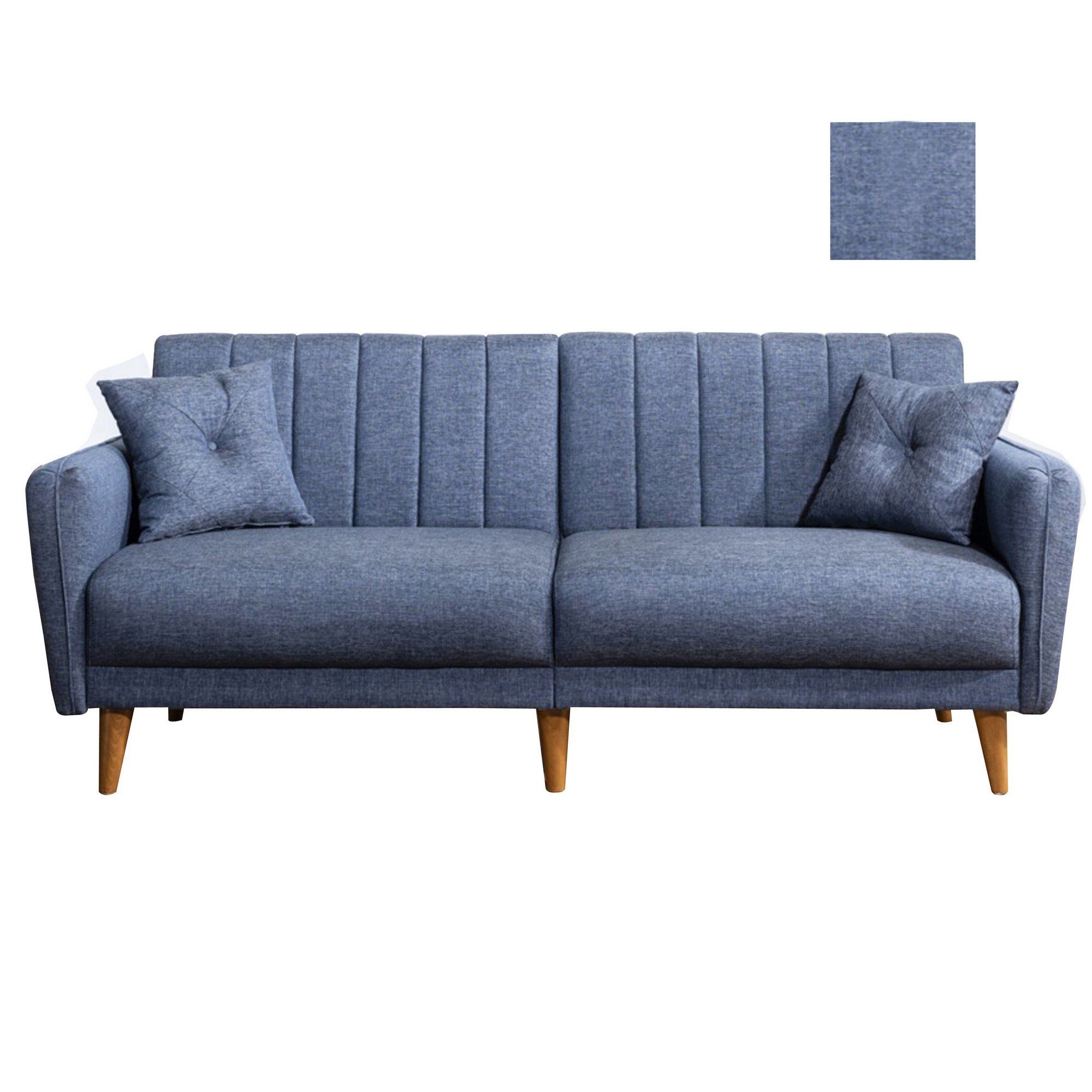 UNQ1314-3-Sitz-Sofa-Bett Skye Decor Sofa