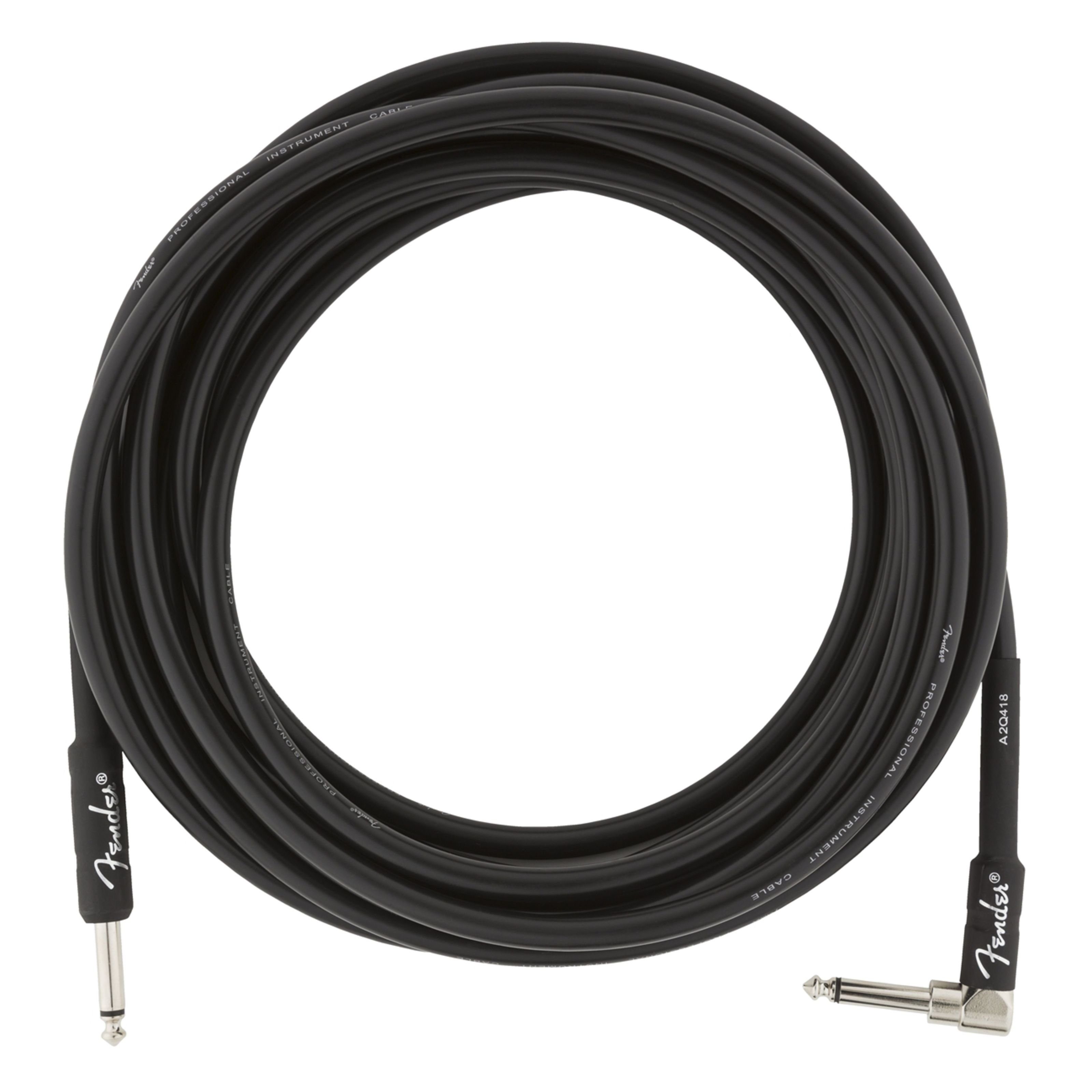 Fender Instrumentenkabel, Professional Instrument Cable BLK 5,5 m - Instrumentenkabel