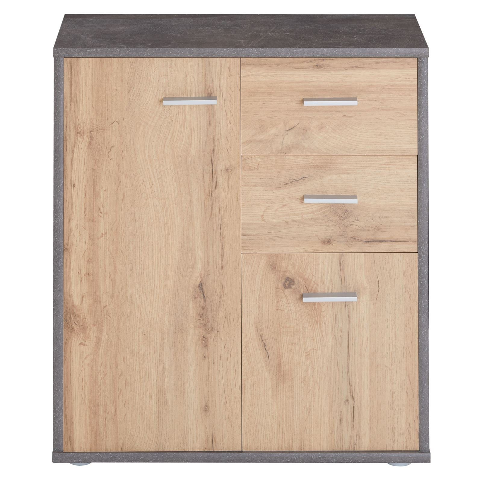 CARO-Möbel Highboard LOCARNO, Kommode Highboard Mehrzweckschrank günstig online kaufen