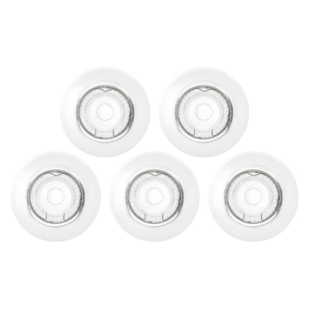 Nordlux Einbauleuchte LED Einbaustrahler Canis 5x 4,7W 1725lm GU10 5-flammig, LED