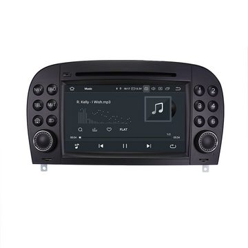 TAFFIO F. Mercedes SL R230 NTG1 7"Touch Android Radio GPS Soundsystem CarPlay Einbau-Navigationsgerät