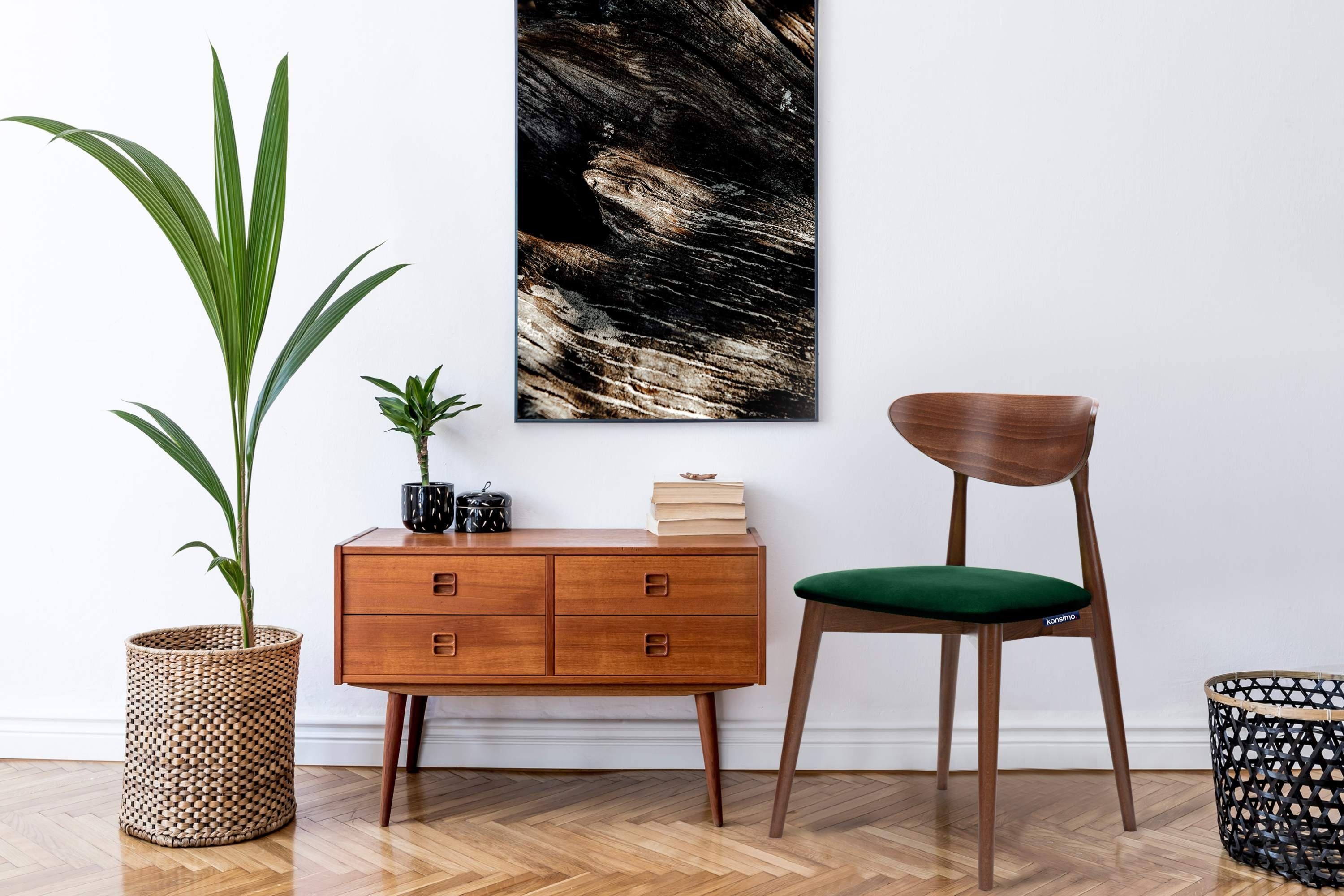 KONSIMO® Holzstuhl RABI Küchenstühle, Esszimmerstühle, hergestellt in der E günstig online kaufen