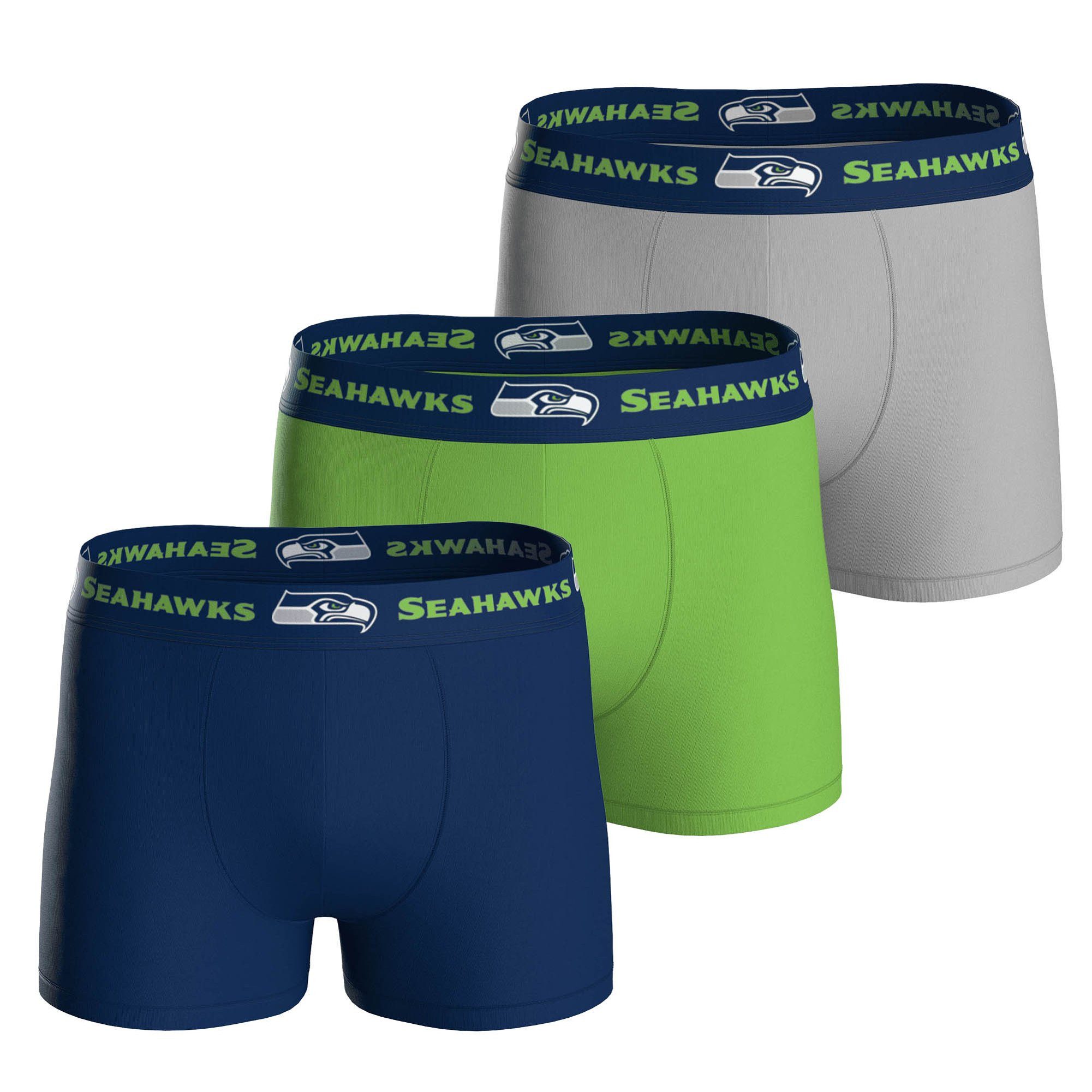 Boxer Herren Boxershort 3er Pack Baumwolle