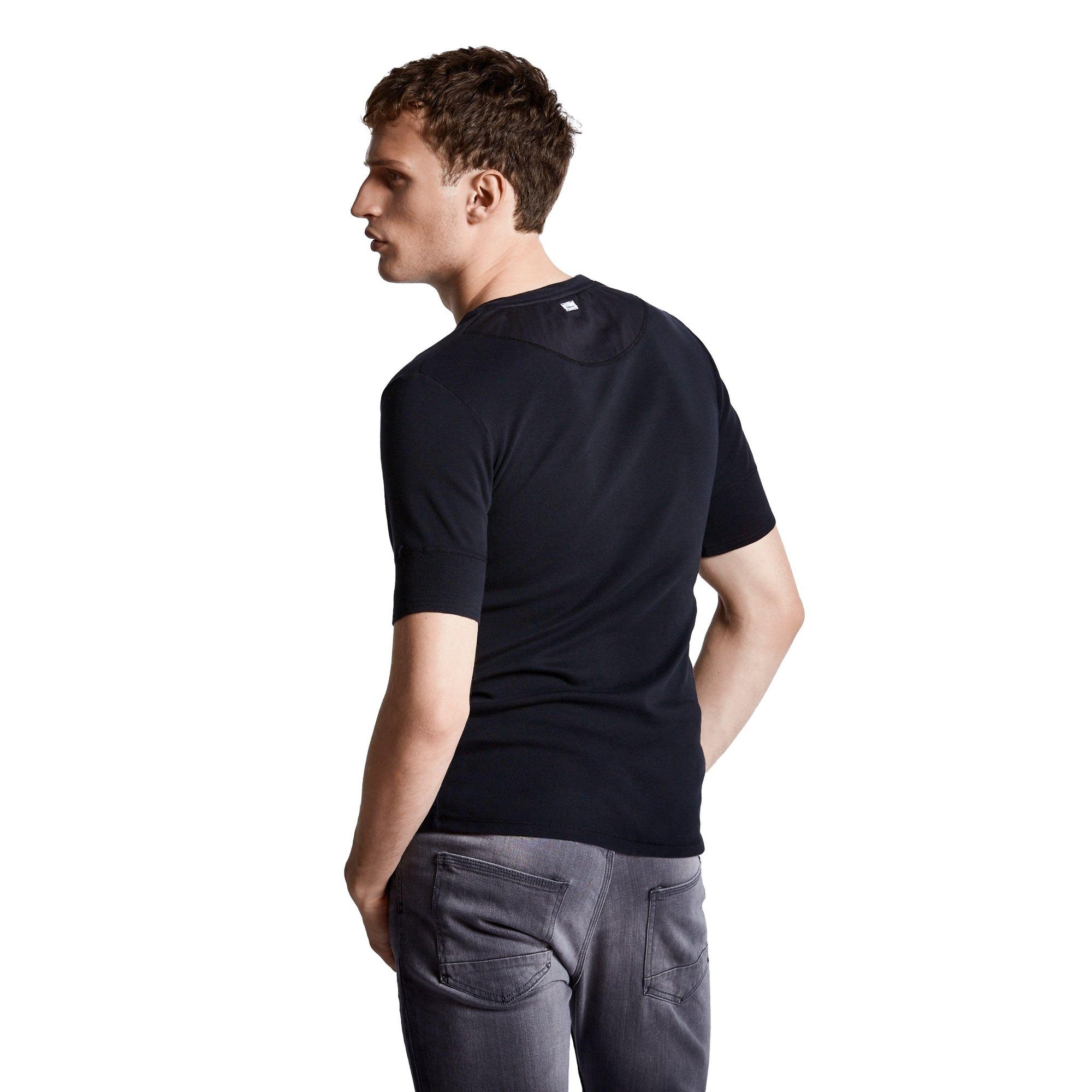 SCHIESSER REVIVAL T-Shirt Herren T-Shirt 1er Pack Baumwolle (Packung, 1er Pack)