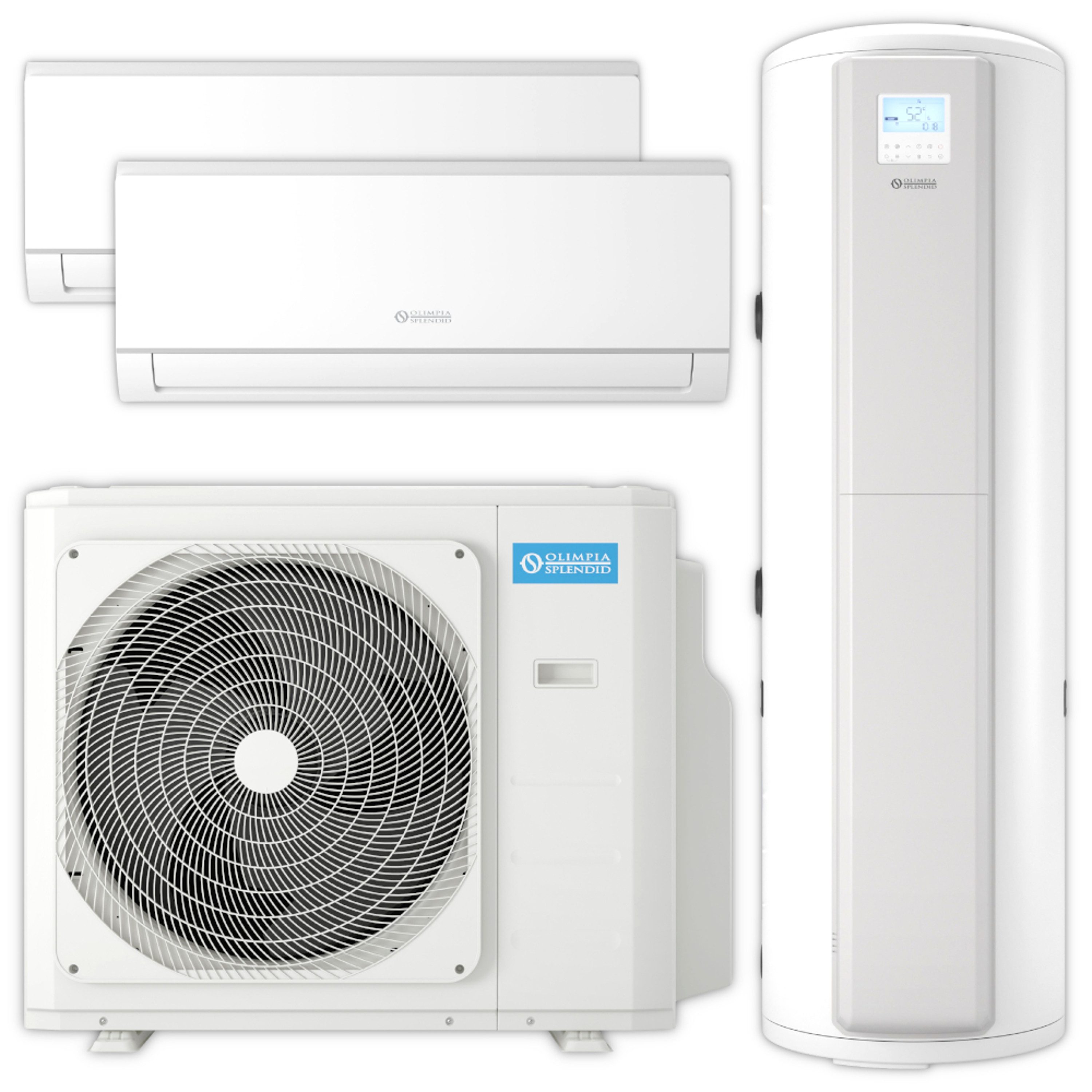 OLIMPIA SPLENDID Klimagerät OS-CEMAH27EI + OS-SENEH09EI + OS-SENEH09EI