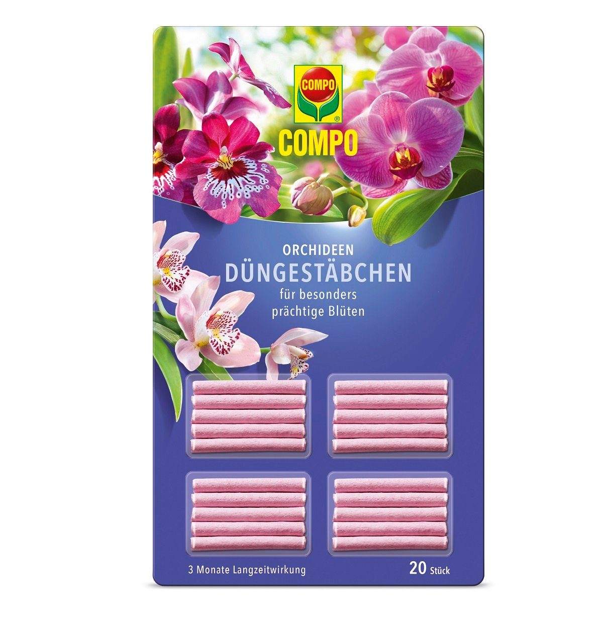Compo Pflanzendünger COMPO Düngestäbchen Orchideen (20 Stk) günstig online kaufen