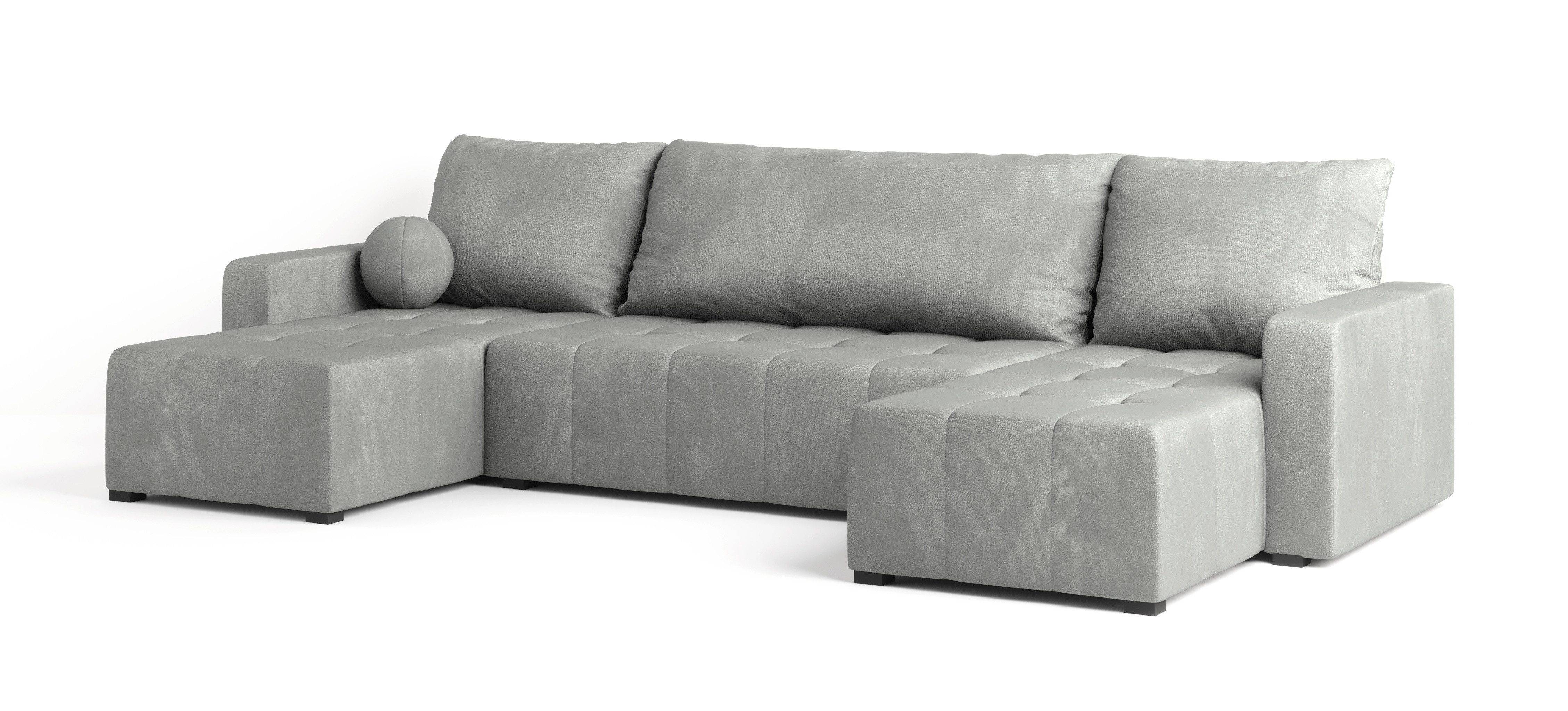 Masseno Ecksofa TOLARI mit Schlaffunktion U-Form, günstig online kaufen