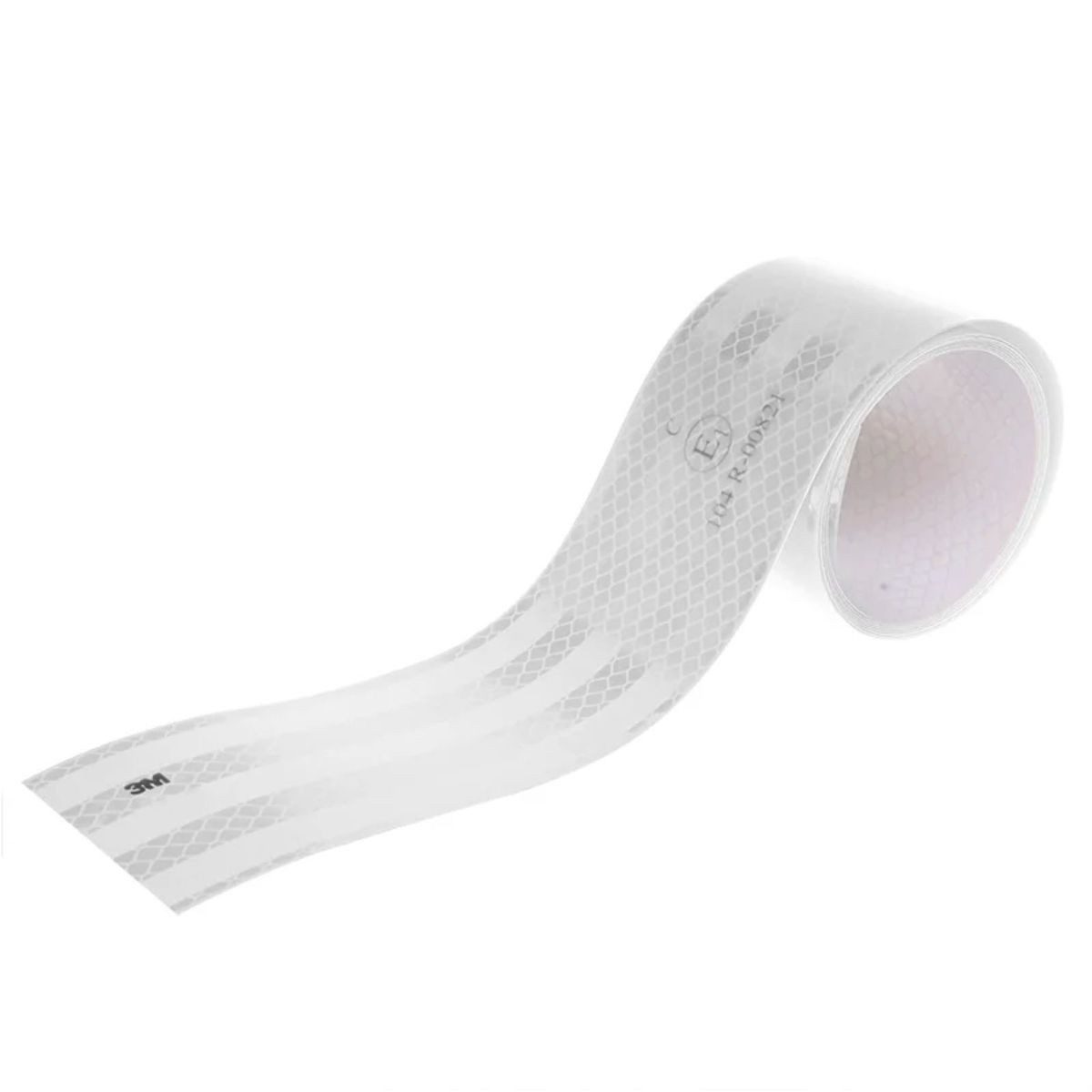 ProPlus Reflektor-Aufkleber hochwertiges Reflektorband in Weiß ca. 2 m x 50 mm selbstklebend, (1tlg), mit feinem Muster