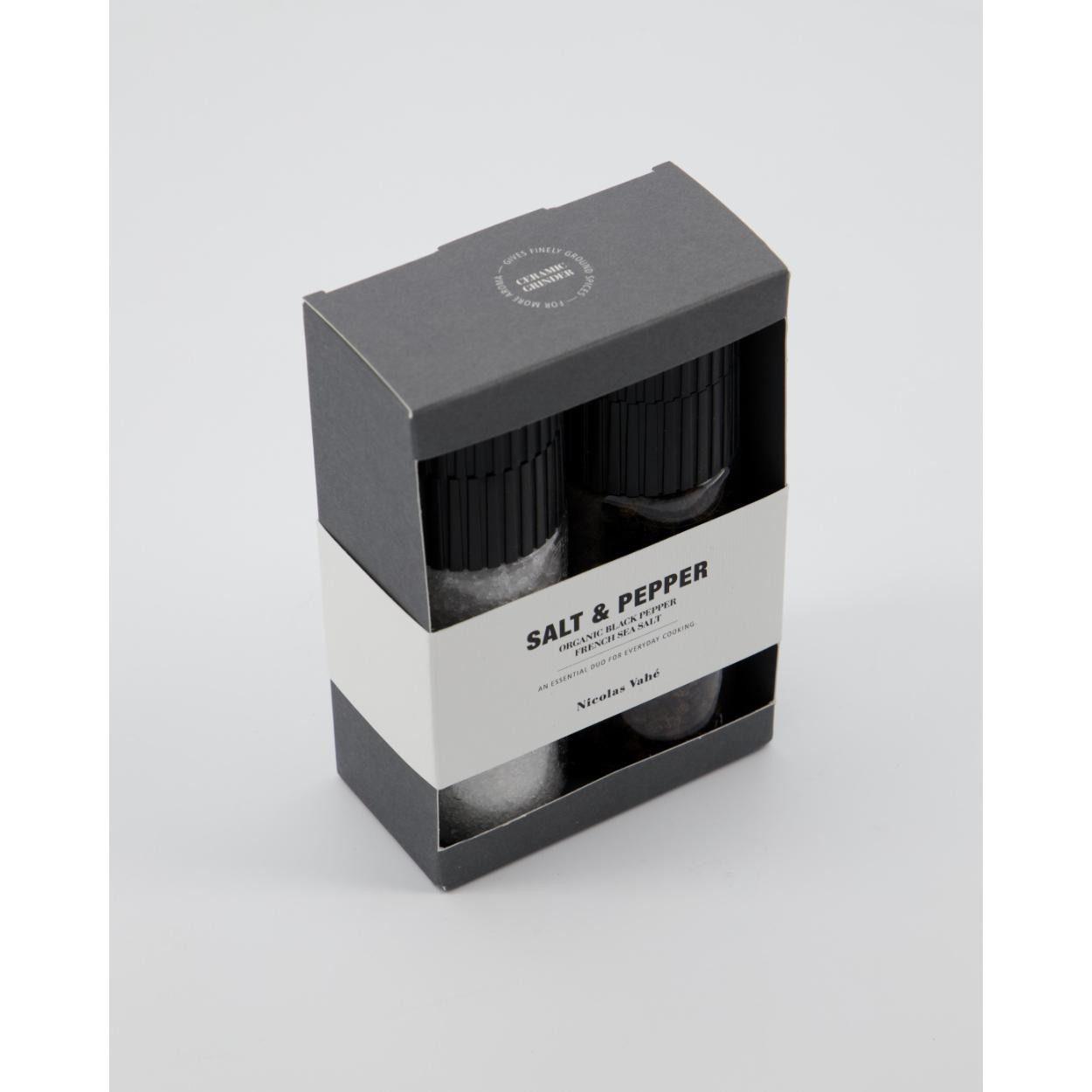 Nicolas Vahé Gewürz Geschenkbox Salt & Organic Pepper (2-teilig) – Bild 3 von 5