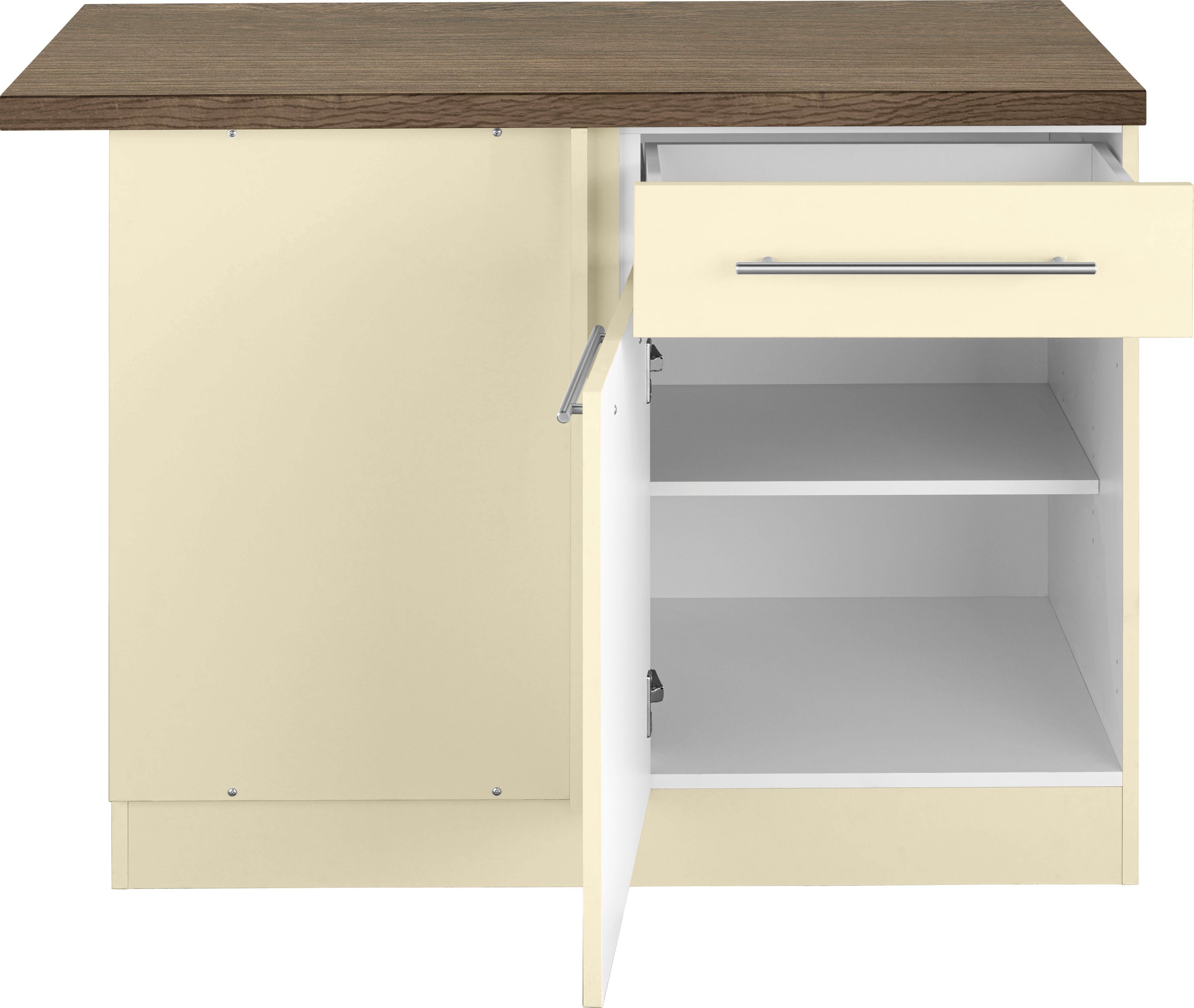 wiho Küchen Eckunterschrank Unna 110 cm breit