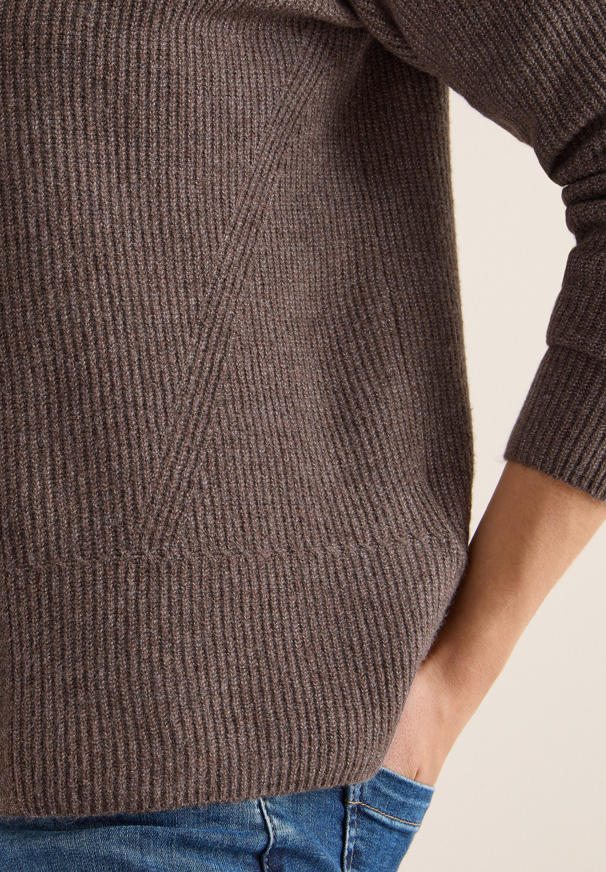 CECIL Cardigan mit Strukturdetail und Knopfleiste