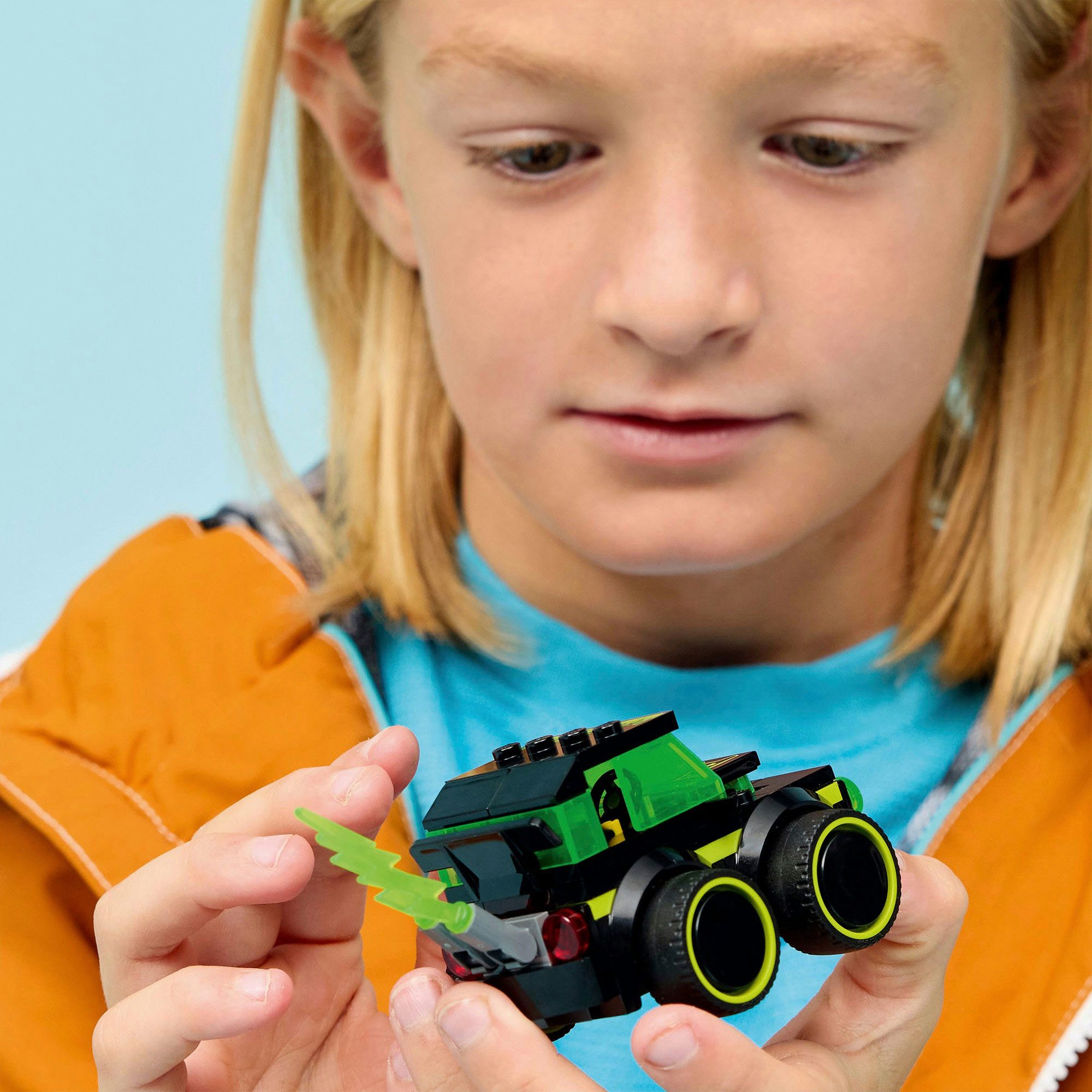 LEGO® Coole Flitzer – Gaming-Rennauto (60484), LEGO City Konstruktionsspielsteine, (64 St), Made in Europe – Bild 2 von 5