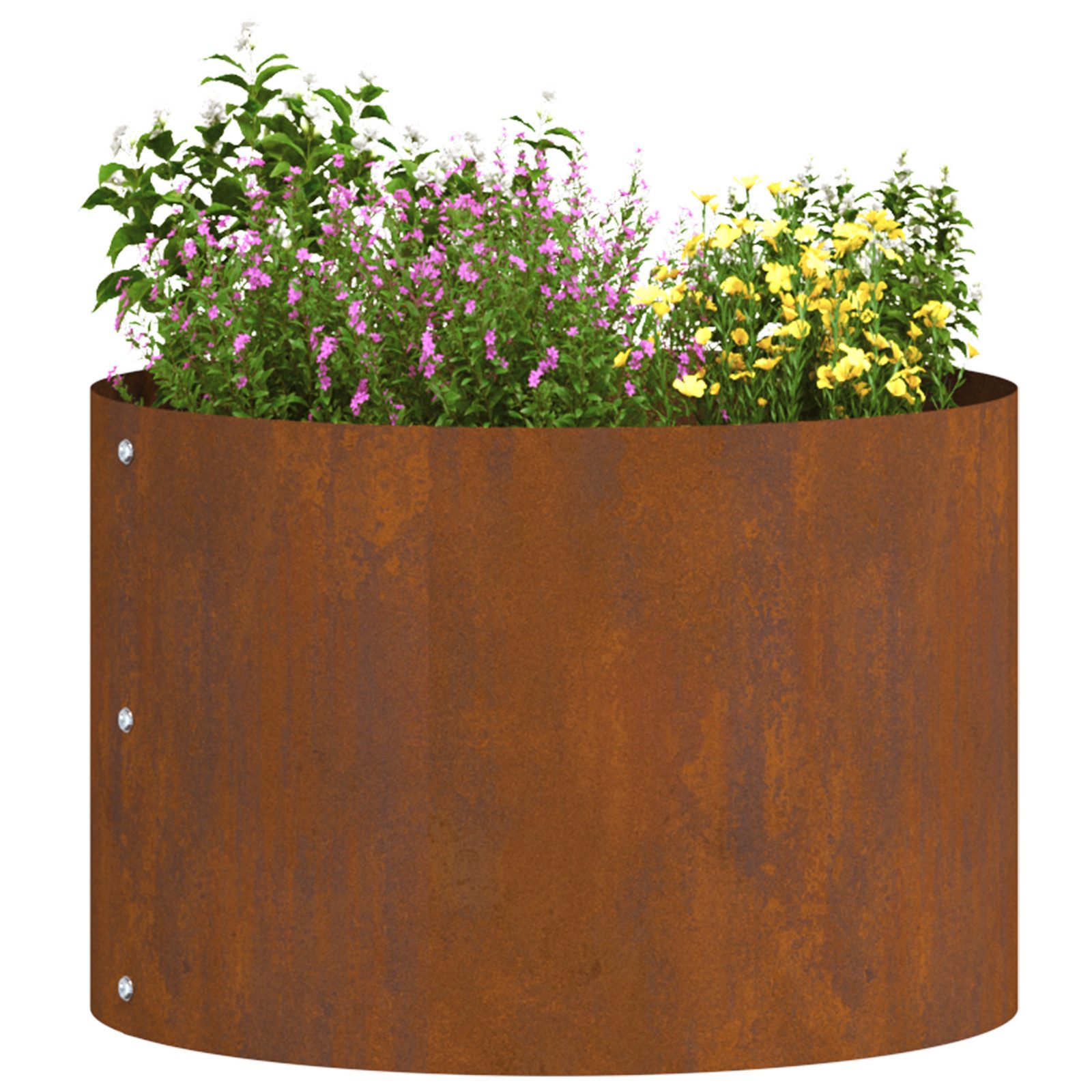 vidaXL Blumentopf Cortenstahl Töpfe Set Cortenstahl günstig online kaufen