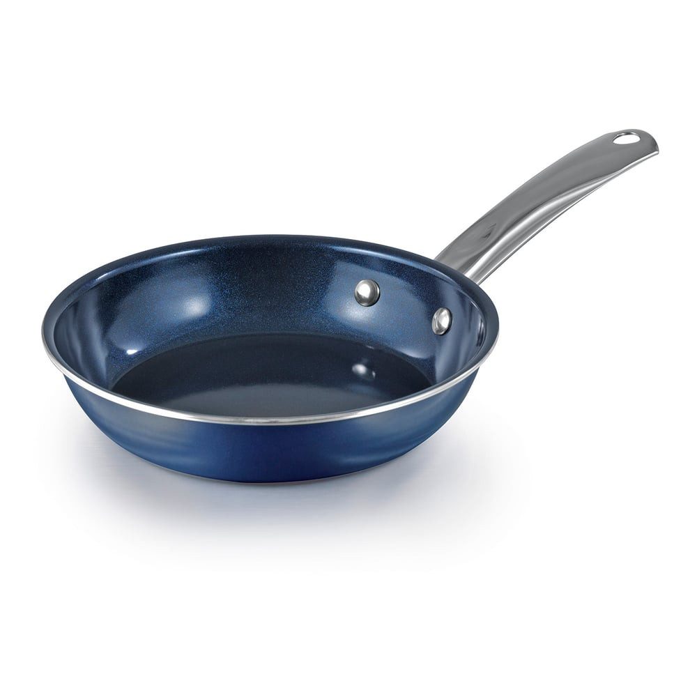 Bratoni Bratpfanne Bratoni Aluminium-Pfanne Diamant 20cm, Aluminium-Pfanne Diamant 20cm blau