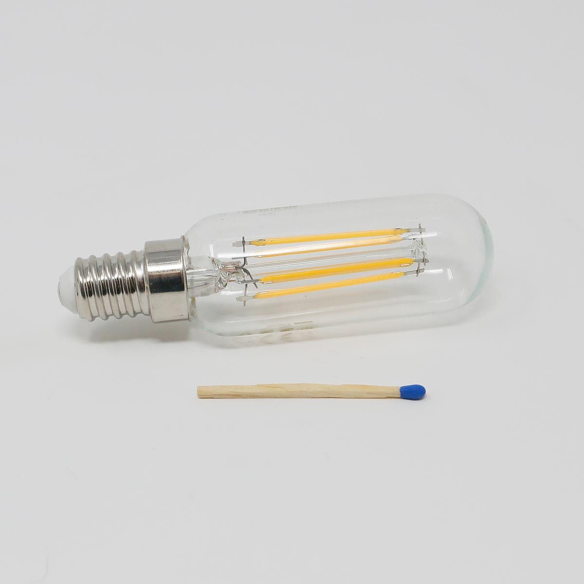EGB LED-Leuchtmittel E14 Filament LED Lampe "Röhre" 4,5W 490lm 2700K, warmweiß