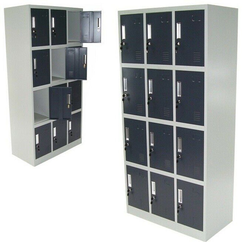 Apex Spind Spind 12-Fächer Zwölferspind Garderobenschrank Umkleidespind 57024