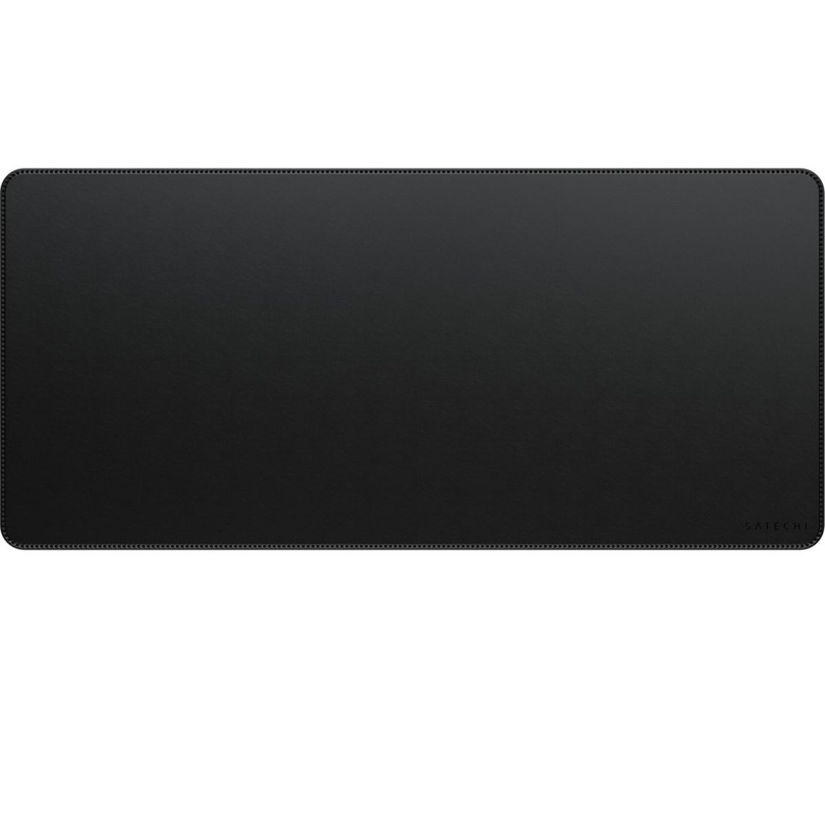 Satechi Vegan-Leather Premium Desk Mat Black Computer-Adapter