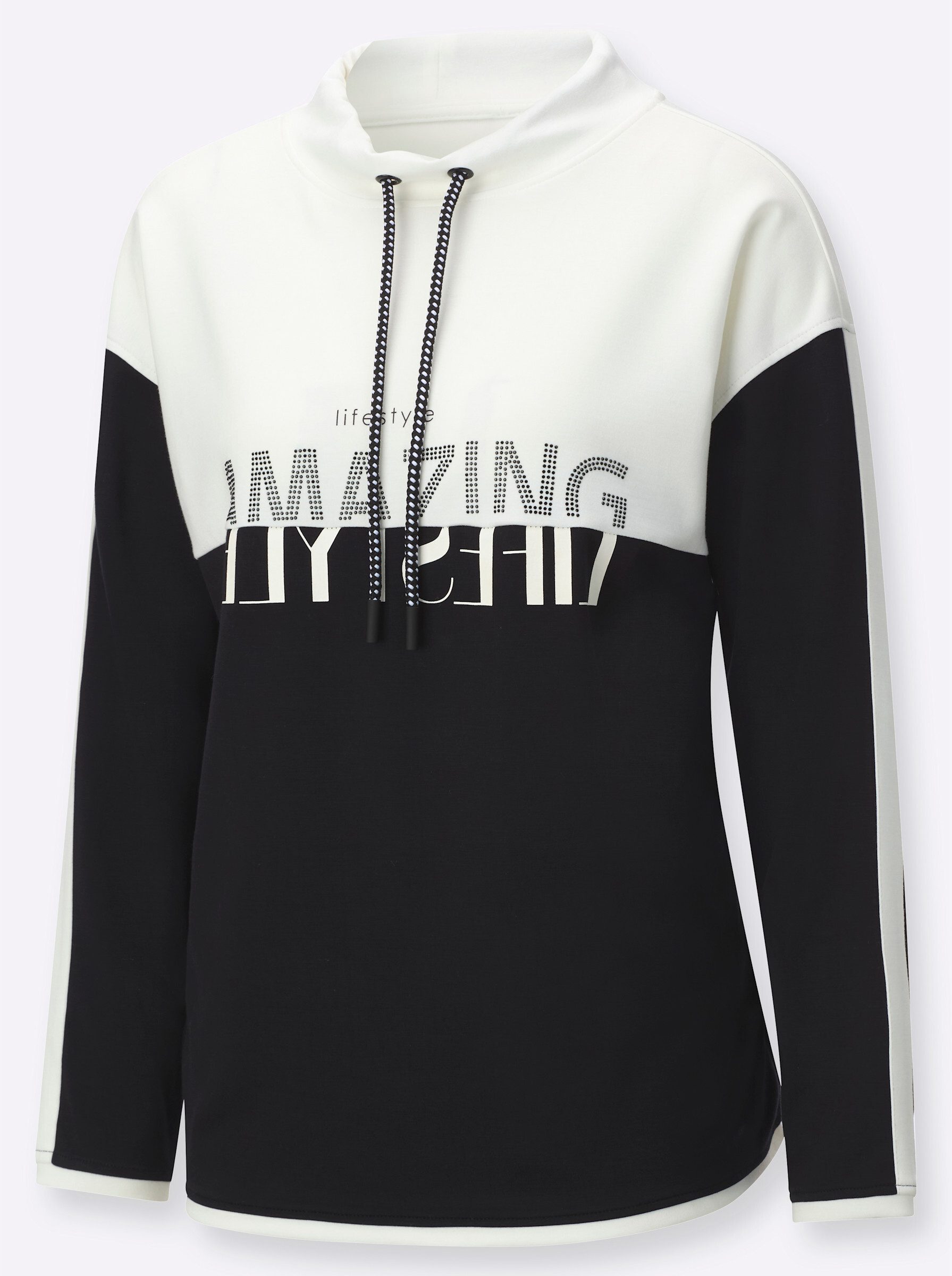 creation L Sweater Modal-Mix-Sweatshirt Langarm