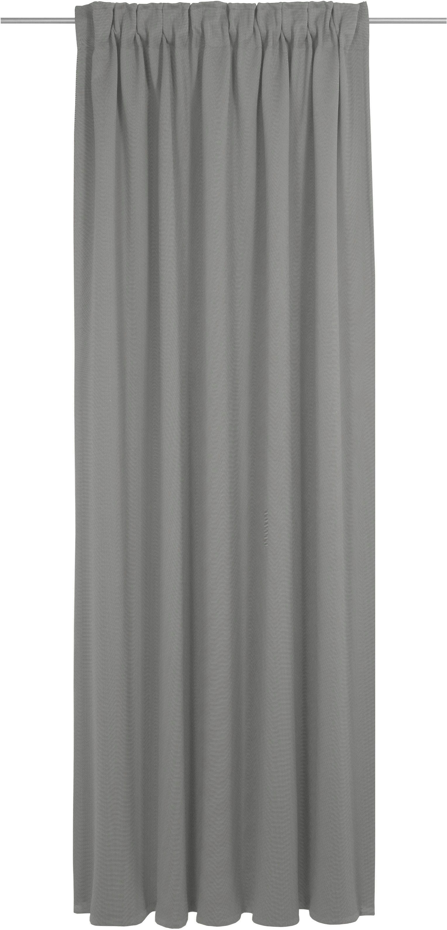 Adam Vorhang Uni Collection light, Multifunktionsband (1 St), blickdicht, Jacquard, aus Bio-Baumwolle
