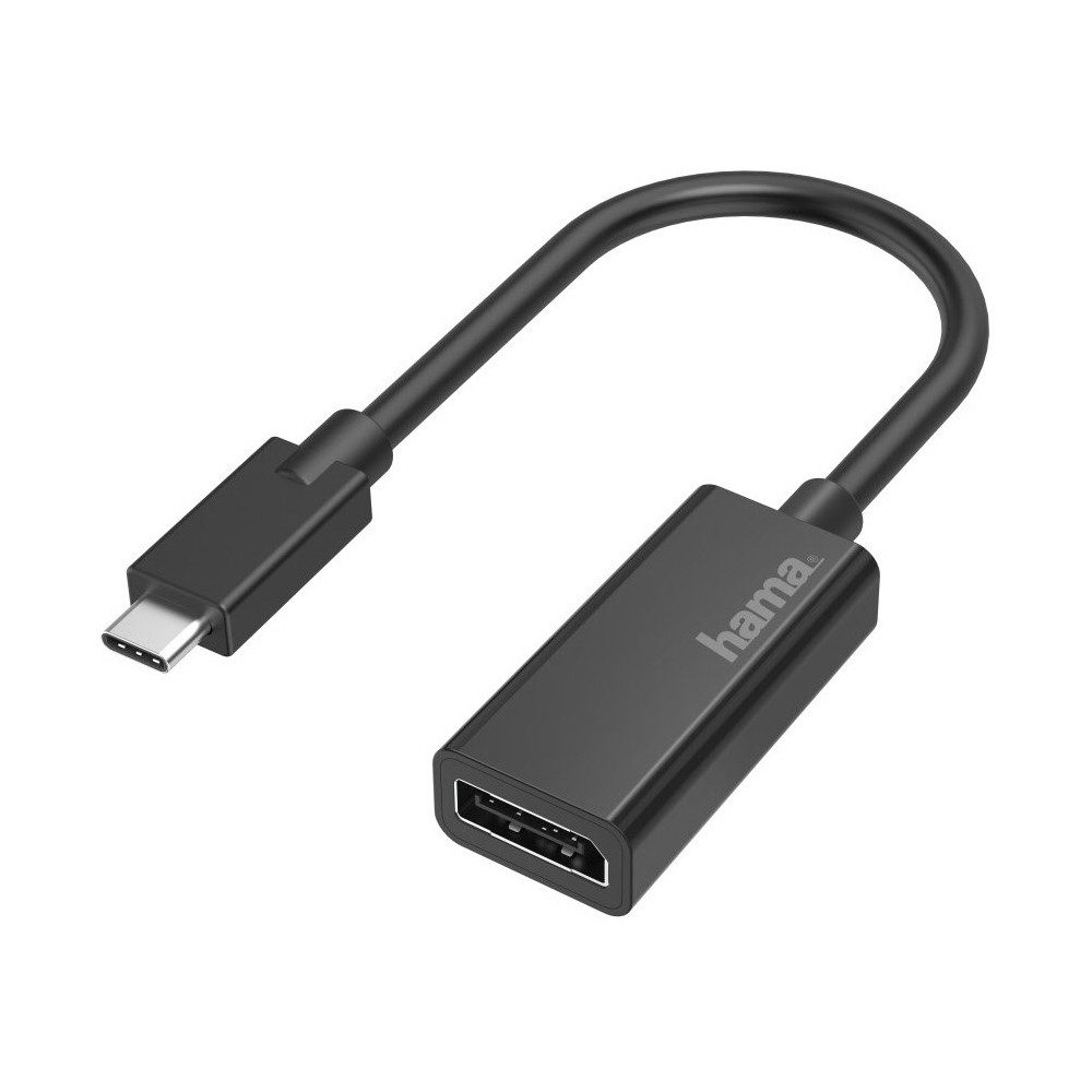 Hama USB-C-Adapter zu DisplayPort schwarz Adapter