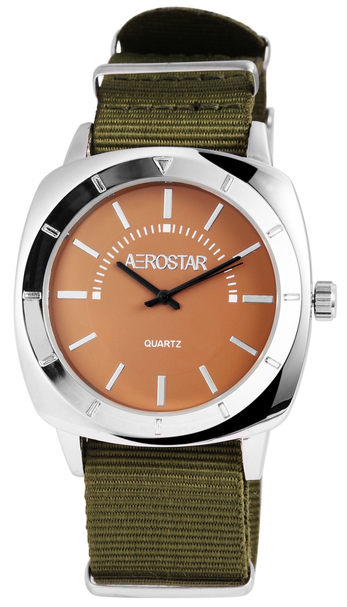 Aerostar Quarzuhr 211027600005 Aerostar Herrenuhr mit Textilarmband