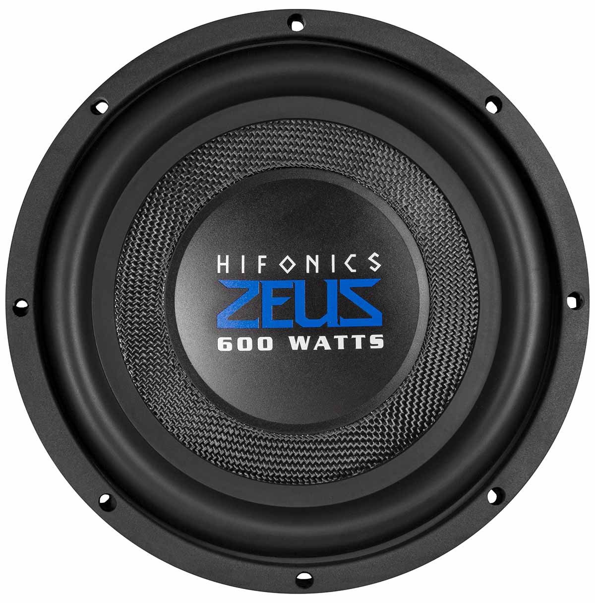 Hifonics ZST10D4 25 cm (10) 250mm FLACH Flat Shallow Subwoofer Auto-Subwoofer (300 W, max.: W 25 cm)