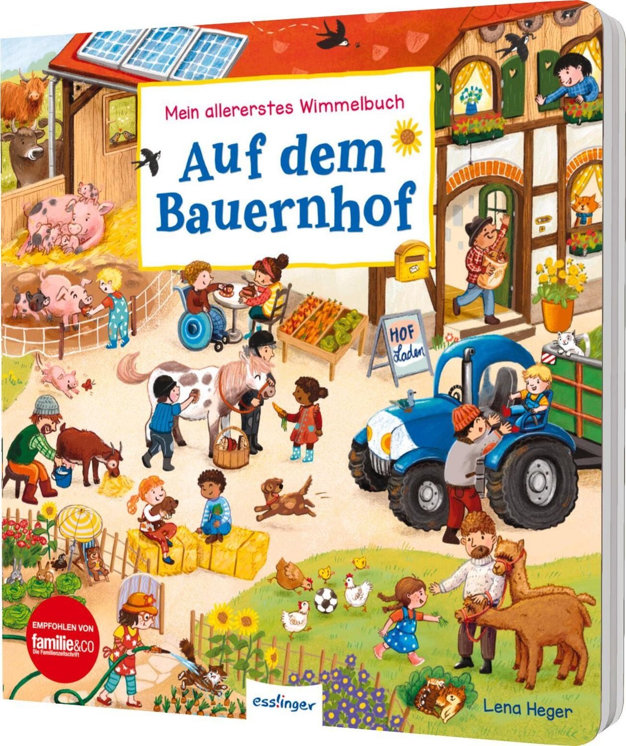 Mein allererstes Wimmelbuch: Auf dem Bauernhof / Sibylle Schumann