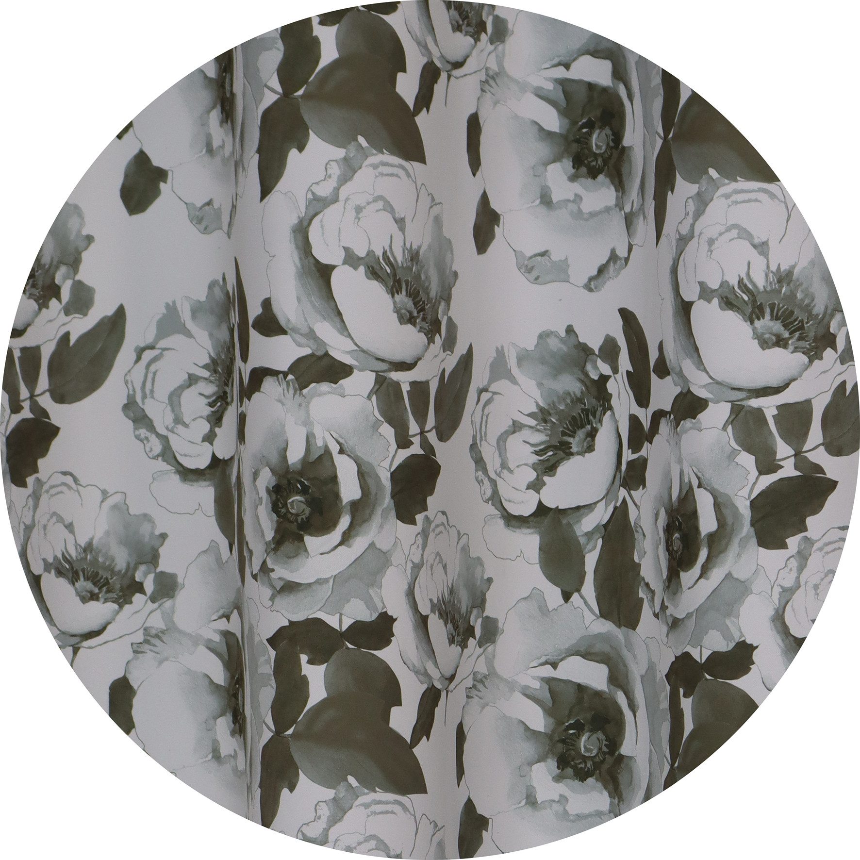 EXPERIENCE Vorhang Scheibengardine Ösenschal Rosen blickdicht 140x245 cm, Ösen, blickdicht