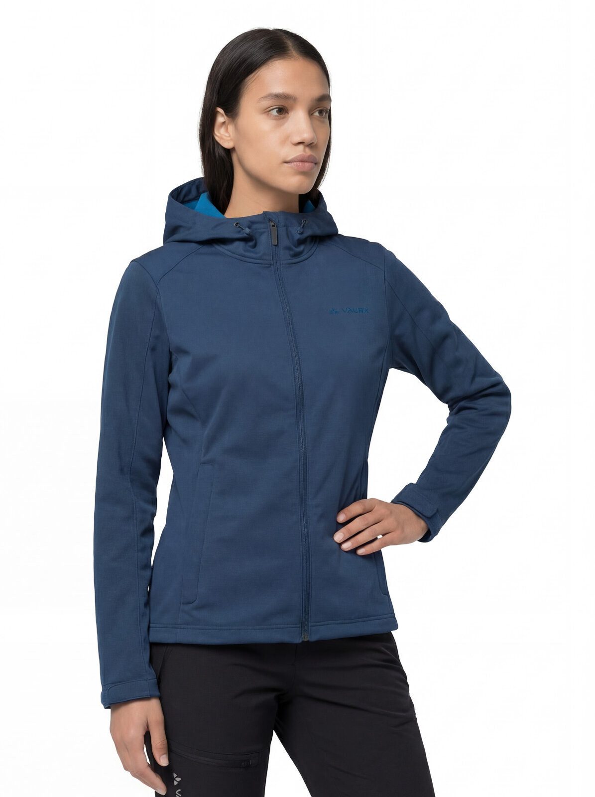 VAUDE Outdoorjacke SE Women's Ossola Jacket (1-St) Softshell-Übergangsjacke für Herbst und Frühling