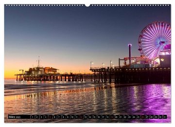 CALVENDO Wandkalender Los Angeles - Kalifornien (Premium, hochwertiger DIN A2 Wandkalender 2023, Kunstdruck in Hochglanz)