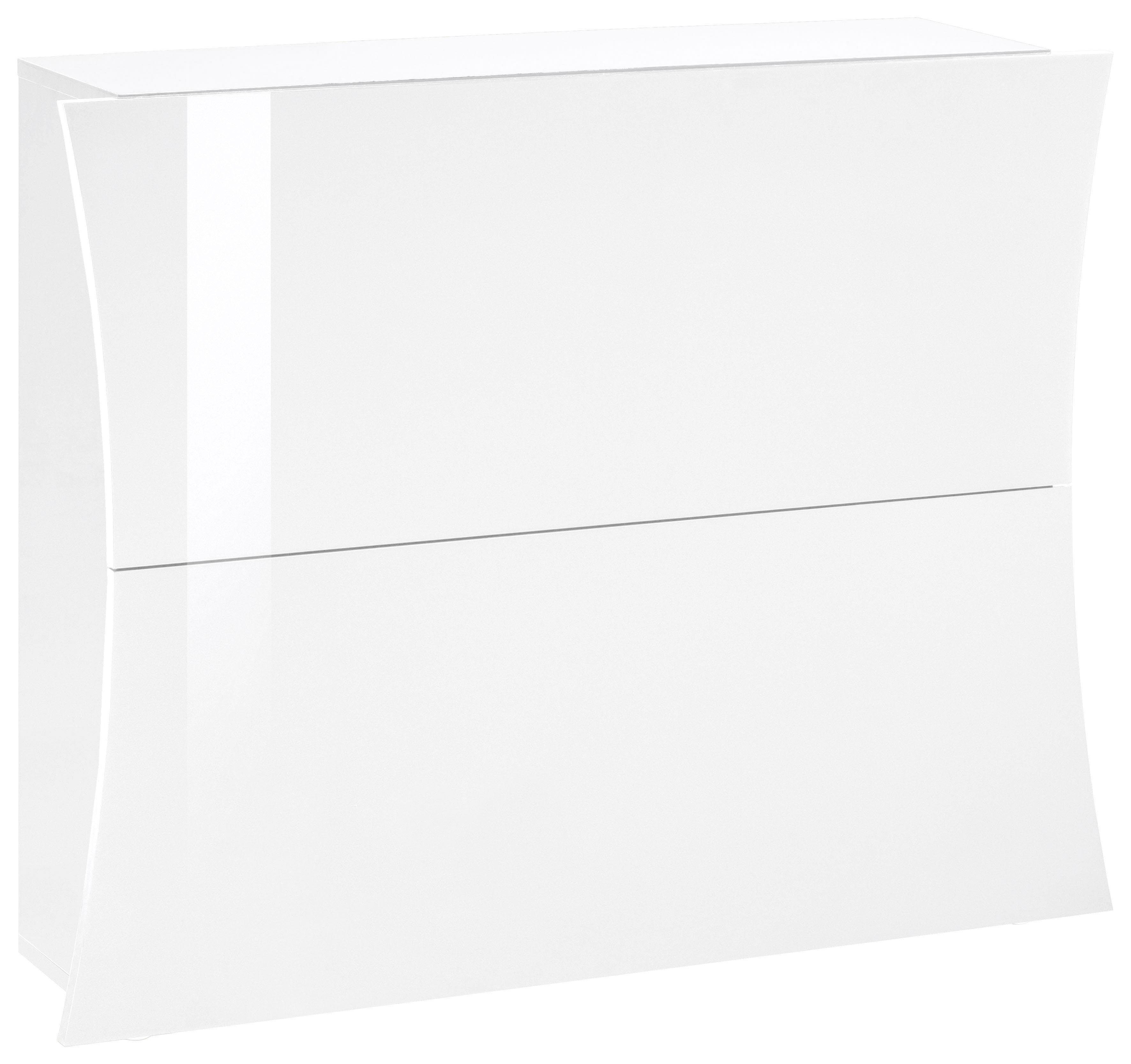 INOSIGN Schuhschrank Arco, Schuhkipper, Schuhkommode 2 Klappen mit Doppelschuhtrommeln, Frontbreite 90-101cm