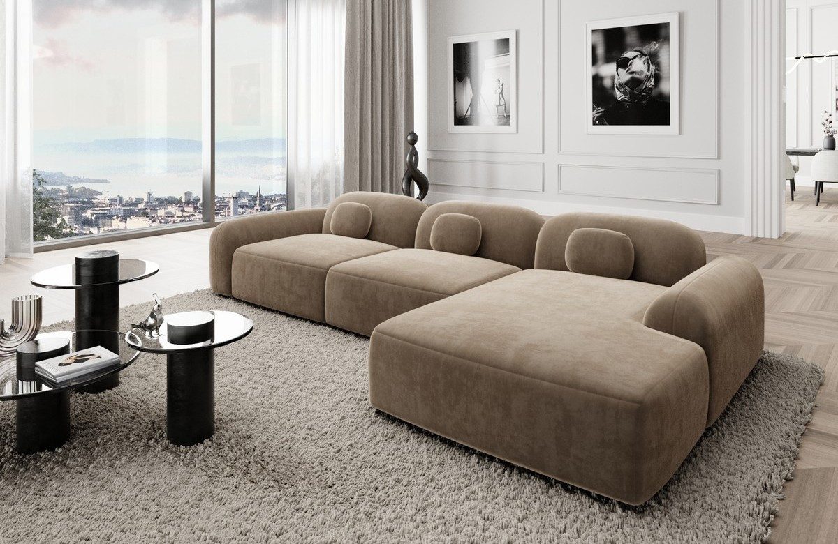 Sofa Dreams Ecksofa Polstersofa Stoff Couch günstig online kaufen