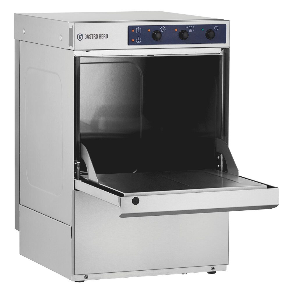 GastroHero Dönergrill Gläserspülmaschine 40x40 ECO GLSME40SL 230V Gastro, 2770 W