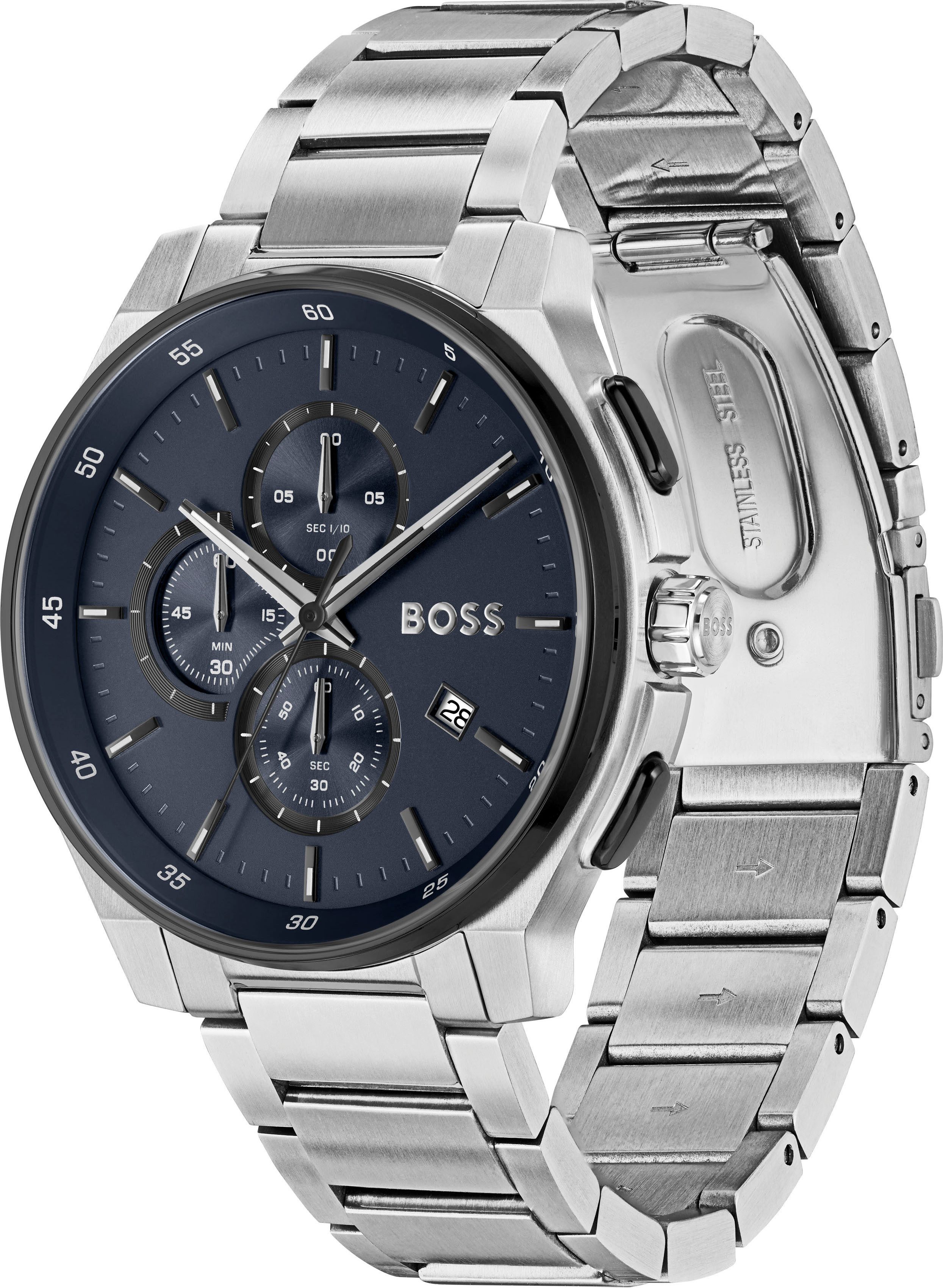 BOSS Chronograph PEAK 2.0 1514189, Quarzuhr, Armbanduhr, Herrenuhr, Edelsta günstig online kaufen