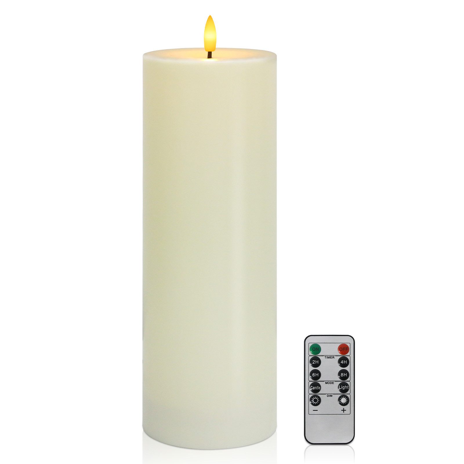 kisidus LED-Kerze LED Weihnachten Kerzen Wasserdichte flammenlose LED-Kerze günstig online kaufen