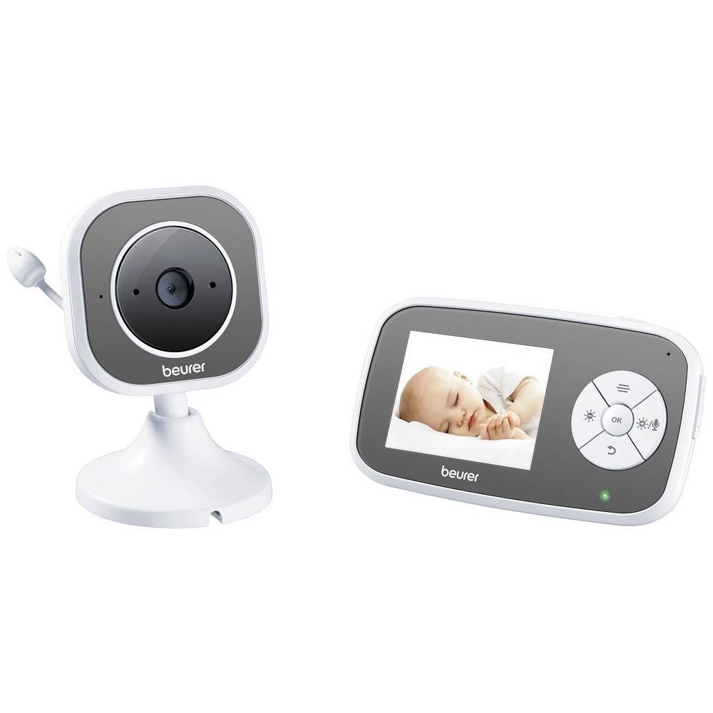 BEURER Babyphone BY 110 Video Babyphone mit Kamera Digital 2.4 GHz 95261