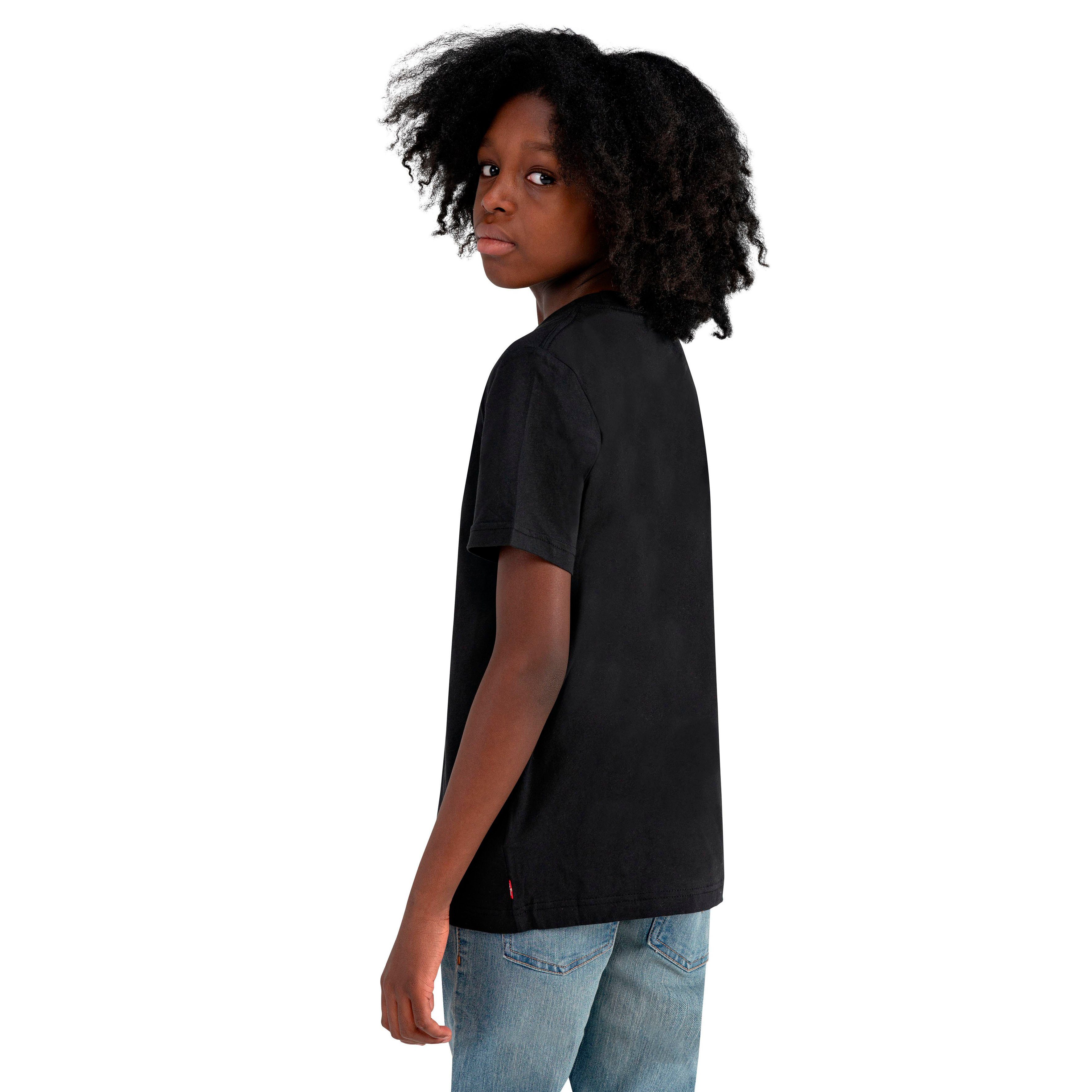 CHEST BATWING T-Shirt for black BOYS Kids Levi's® HIT