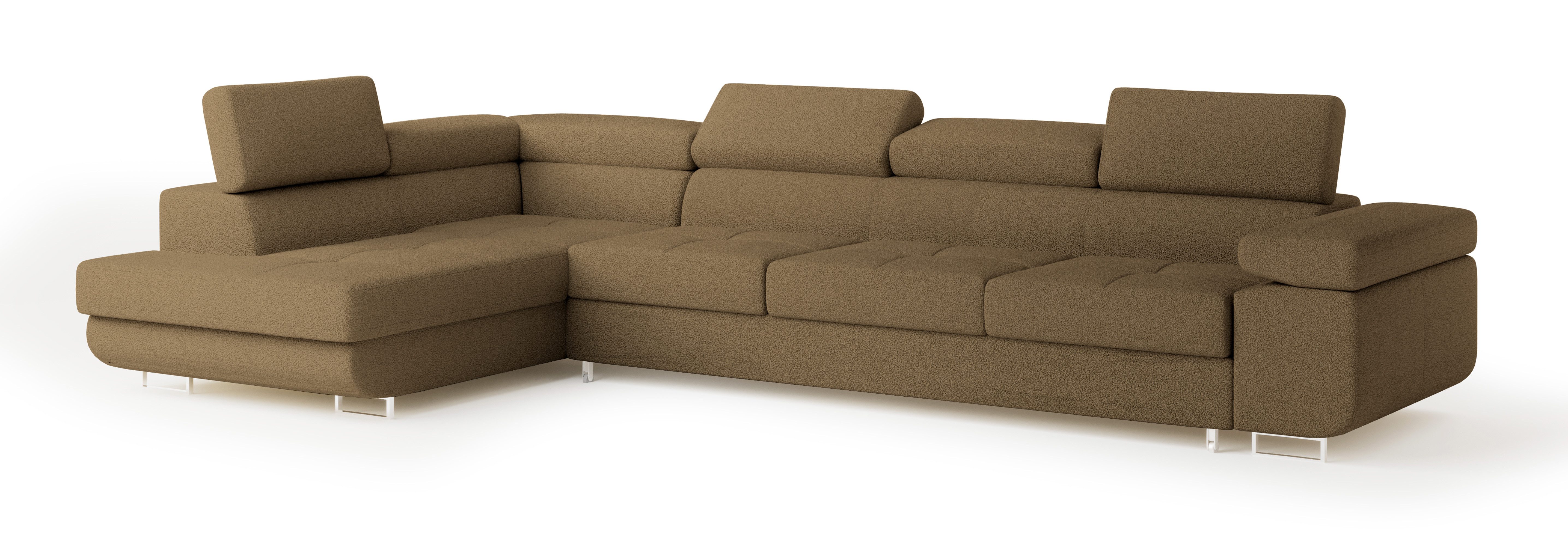 Masseno Ecksofa VICENTE mit Schlaffunktion L-Form, günstig online kaufen