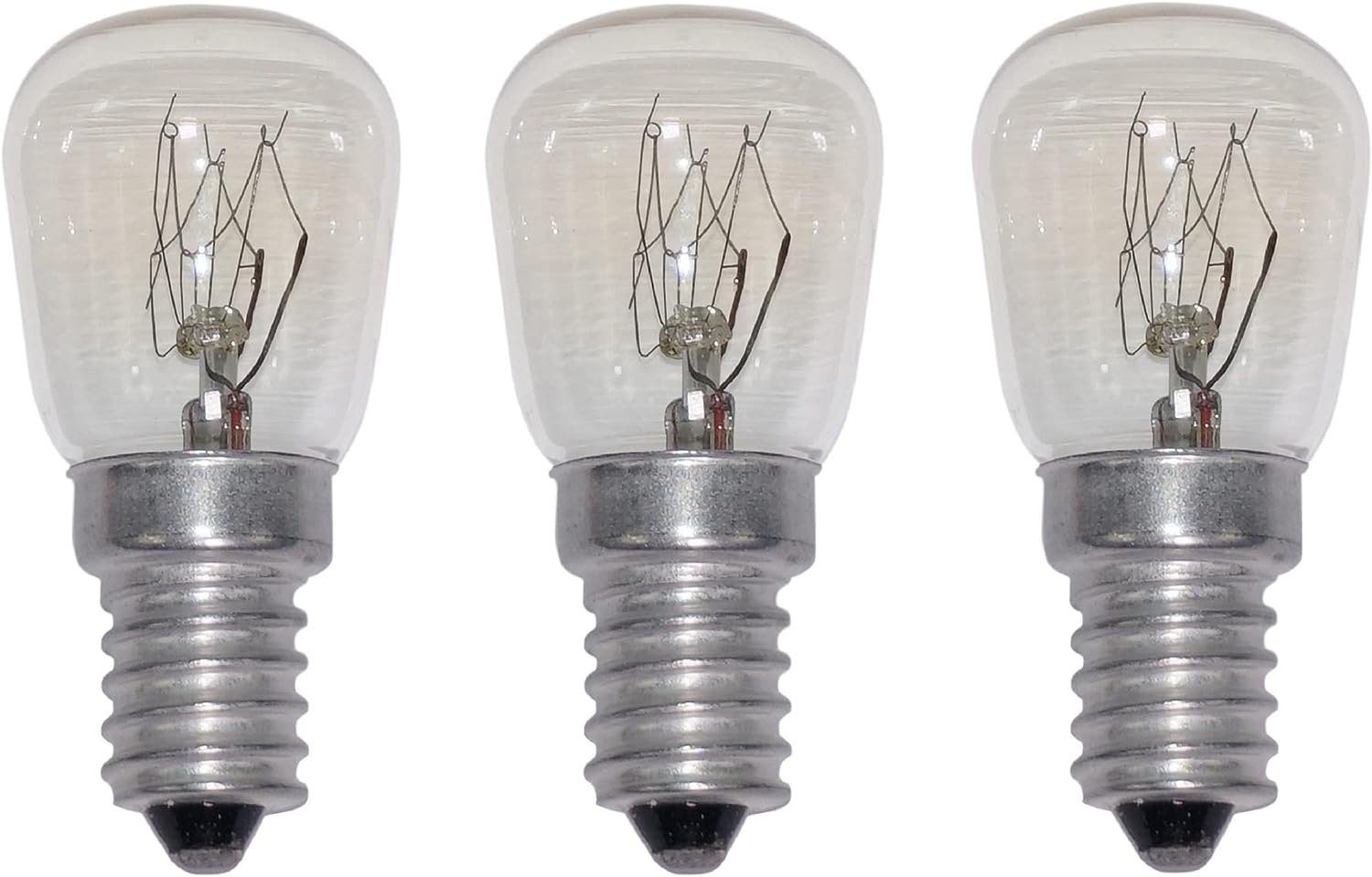 Provance E14 3er Set Kühlschranklampe 15 Kühlschrankbirne, Watt E14 Spezialleuchtmittel