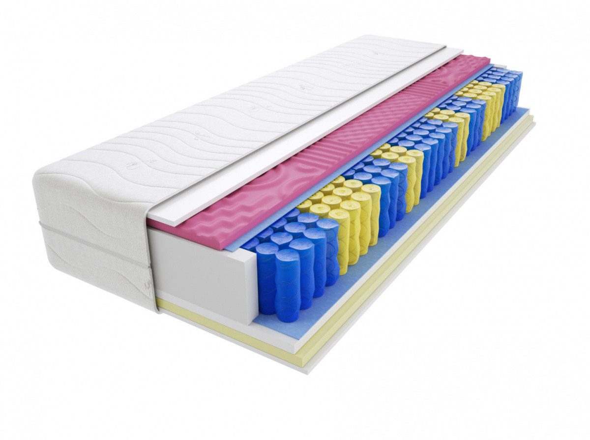 Taschenfederkernmatratze Matratzen, Taschenmatratzen Dijon Molet Mini 110x185 cm - viele Größen, Godre, 14 cm hoch