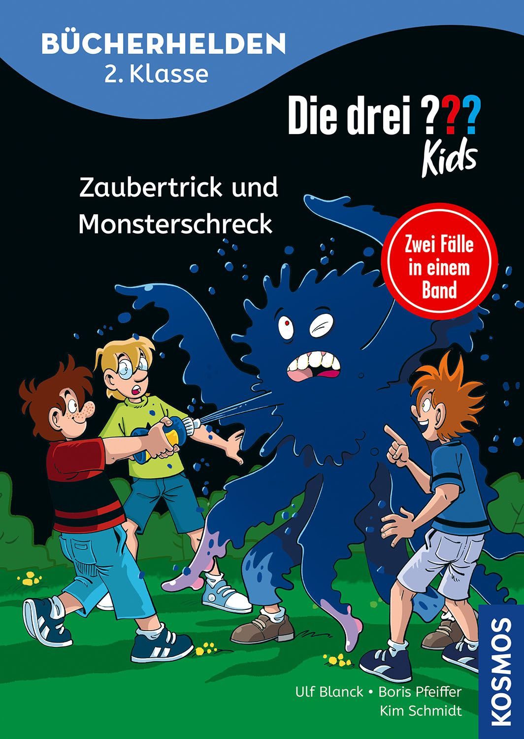 Kinderbuch Die drei ??? Kids, Bücherhelden 2. Klasse, Doppelband 1, Zaubertrick u Boris Pfeiffer, Ulf Blanck