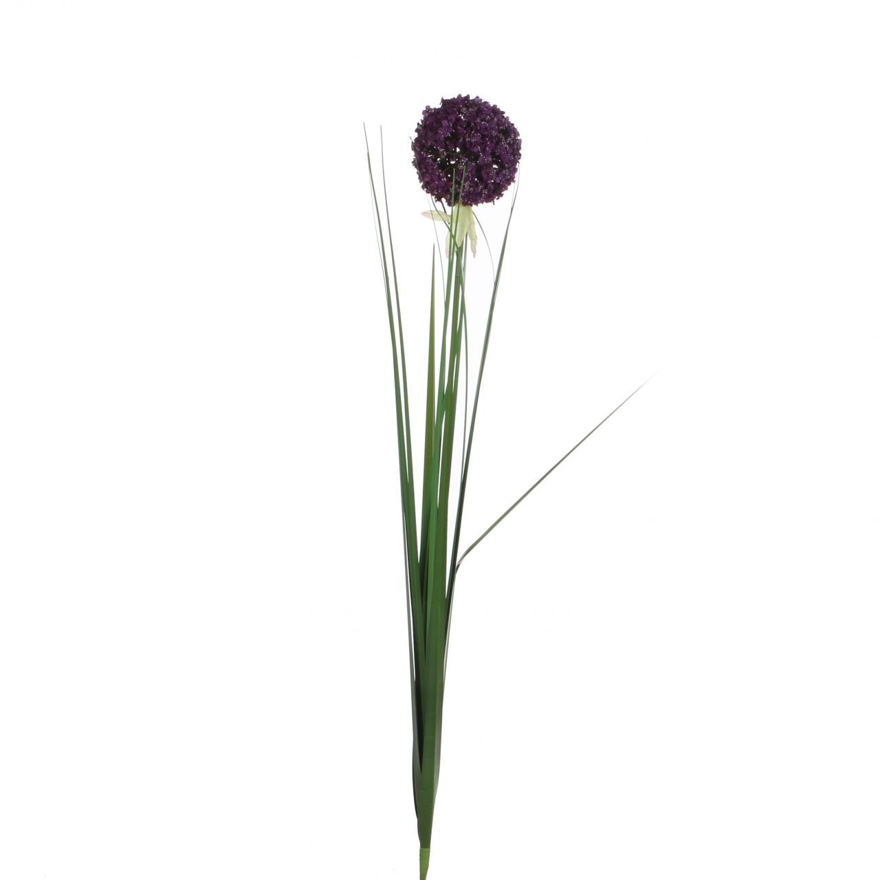 Kunstpflanze Mica künstliche Allium violett, 80 cm, Mica Decorations