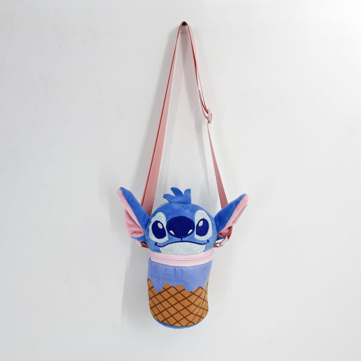 Cerda Umhängetasche Disney Stitch Kinder Tasche Plüsch Weich & Kompakt