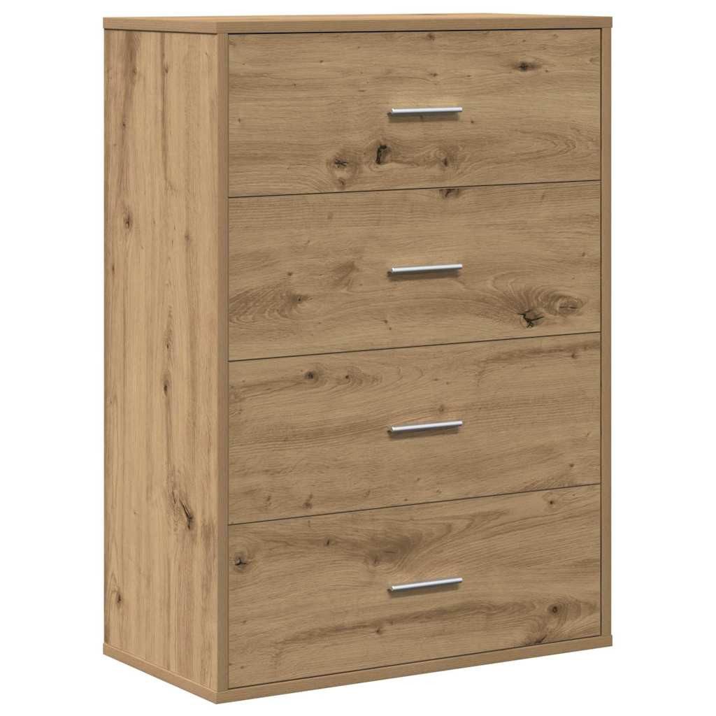 vidaXL Sideboard Sideboard Artisan-Eiche 60 x 31 x 84 cm Holzwerkstoff (1 S günstig online kaufen