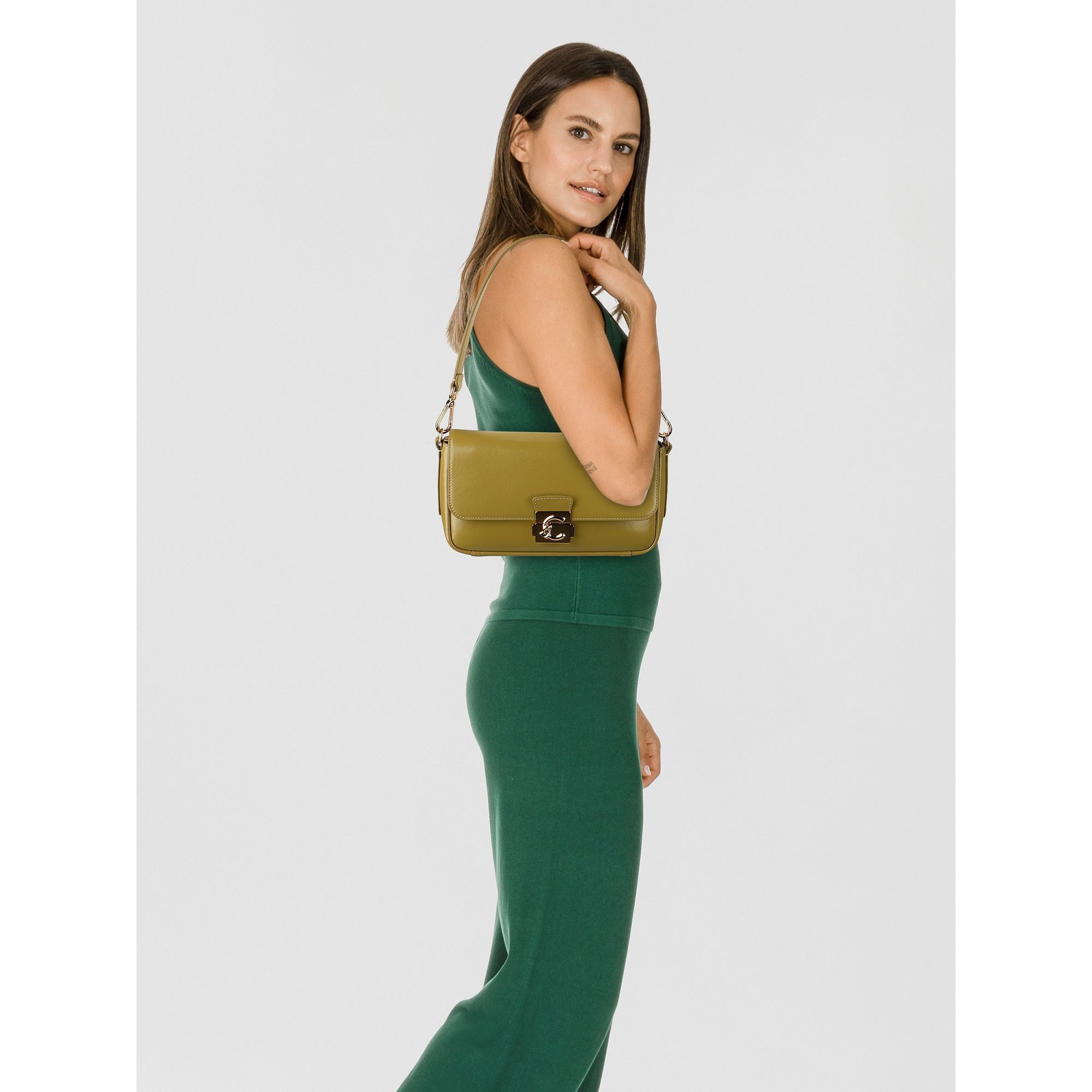 COCCINELLE Schultertasche C-Me, Leder