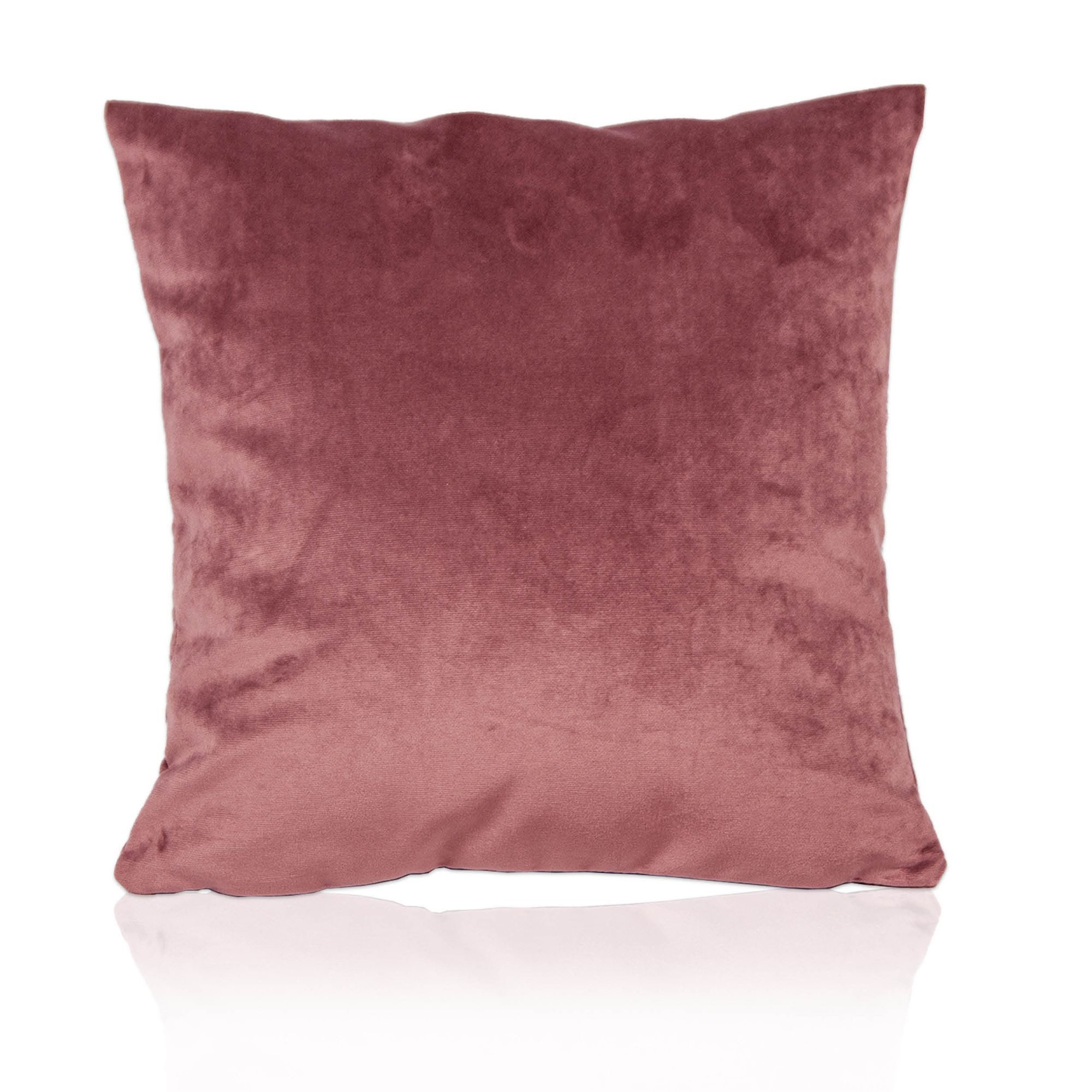 Lycce Dekokissen Kissenbezüge FUNDA Retro Samt Kissenbezug Kissenhülle rosé günstig online kaufen