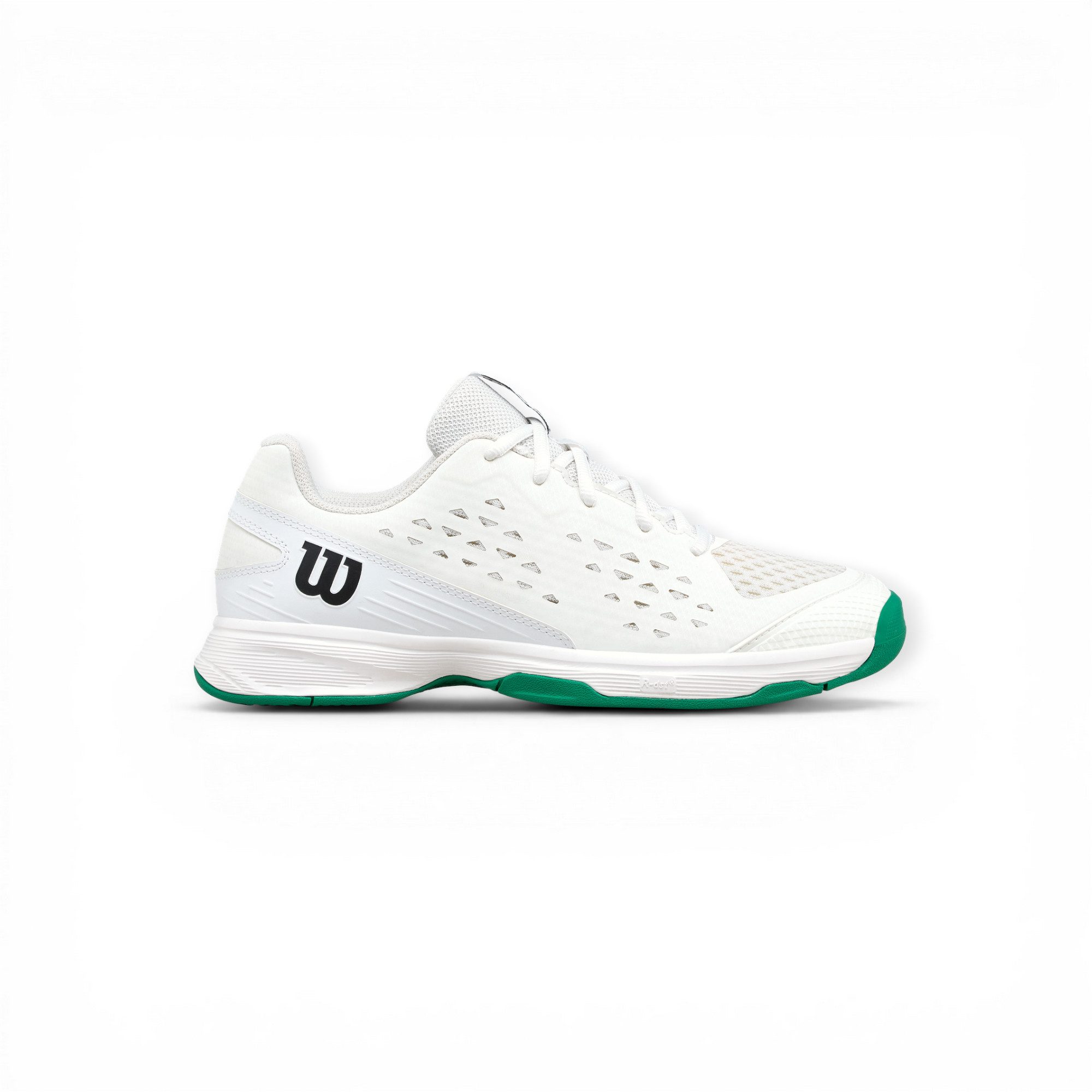 Wilson Rush Pro L Allcourt 2026 weiss/grün Kinder Tennisschuh
