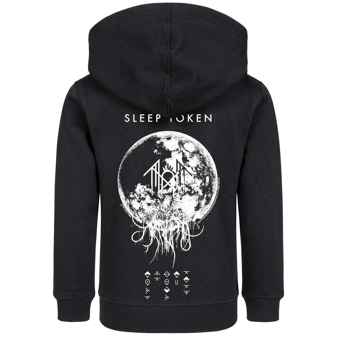 Metal Kids Kapuzensweatjacke mit Sleep Token (Back to Eden) Aufdruck für Kinder von 2–14 Jahren