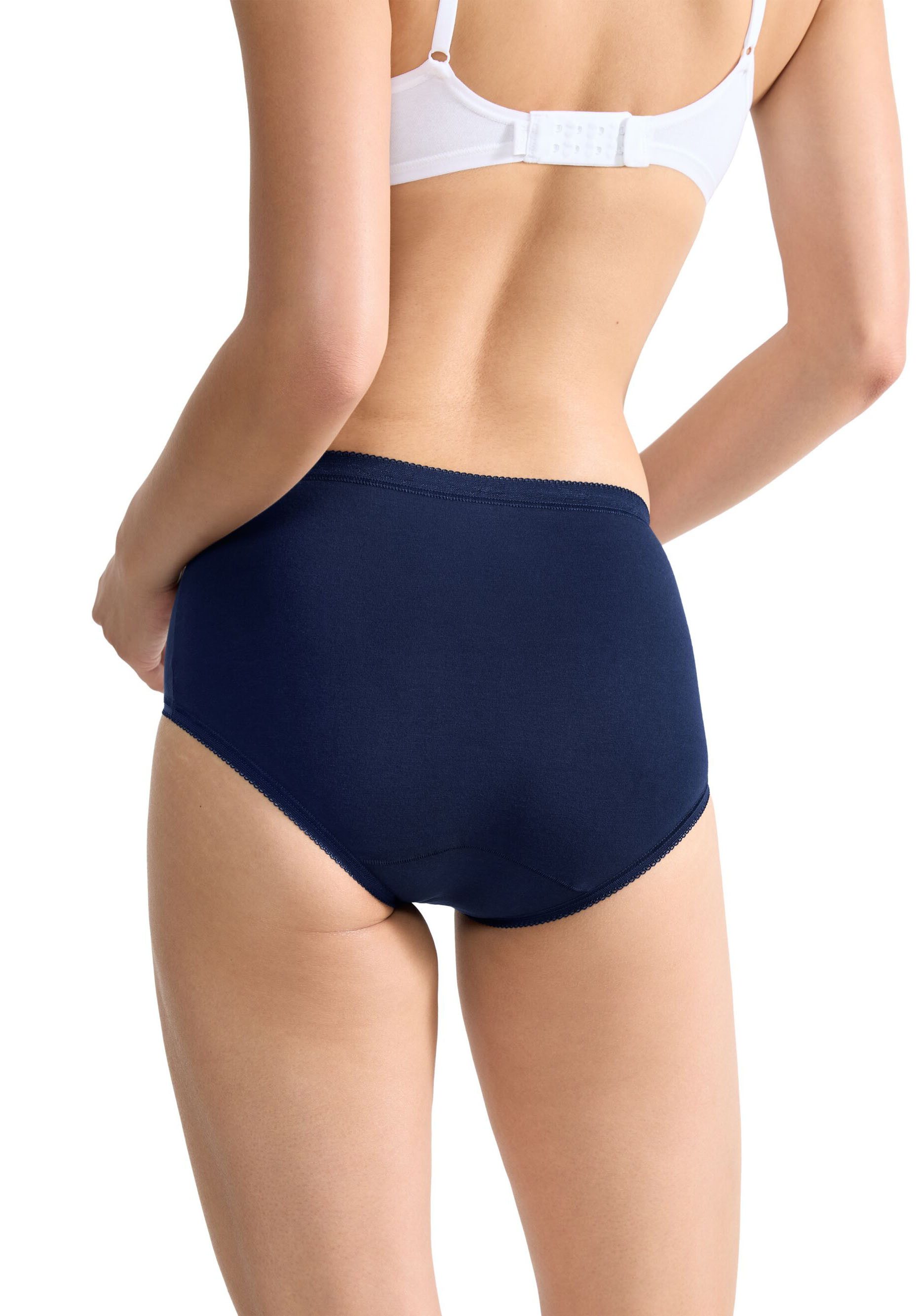 sloggi Midislip Basic+ Midi C3P (3er Pack) perfekter Sitz