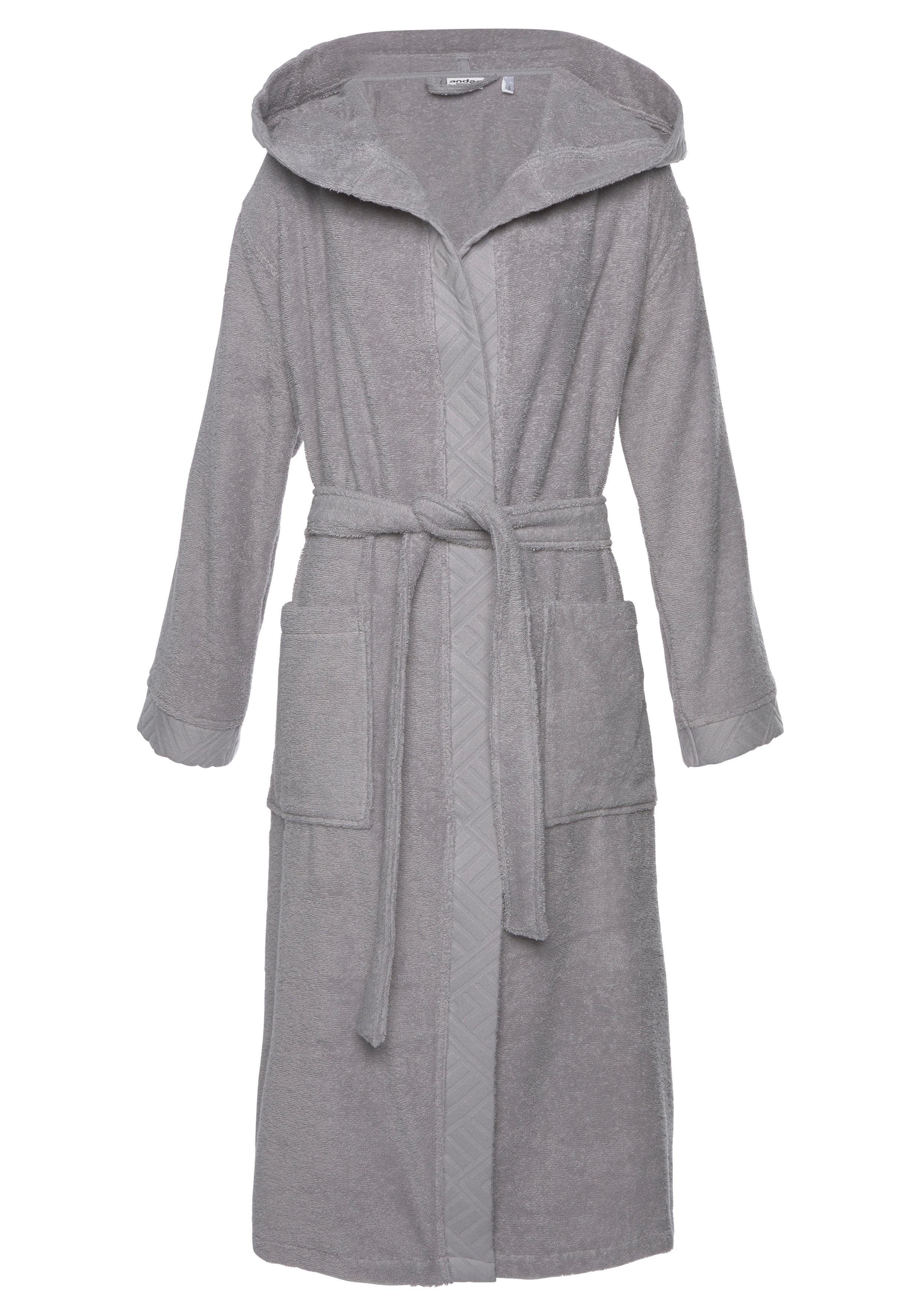 my home Damenbademantel Livia, ideal für Sauna & Spa, Hotelbademantel, Lang günstig online kaufen